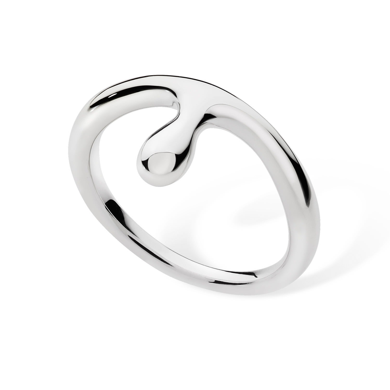 Women’s Silver Dripping Ring Lucy Quartermaine