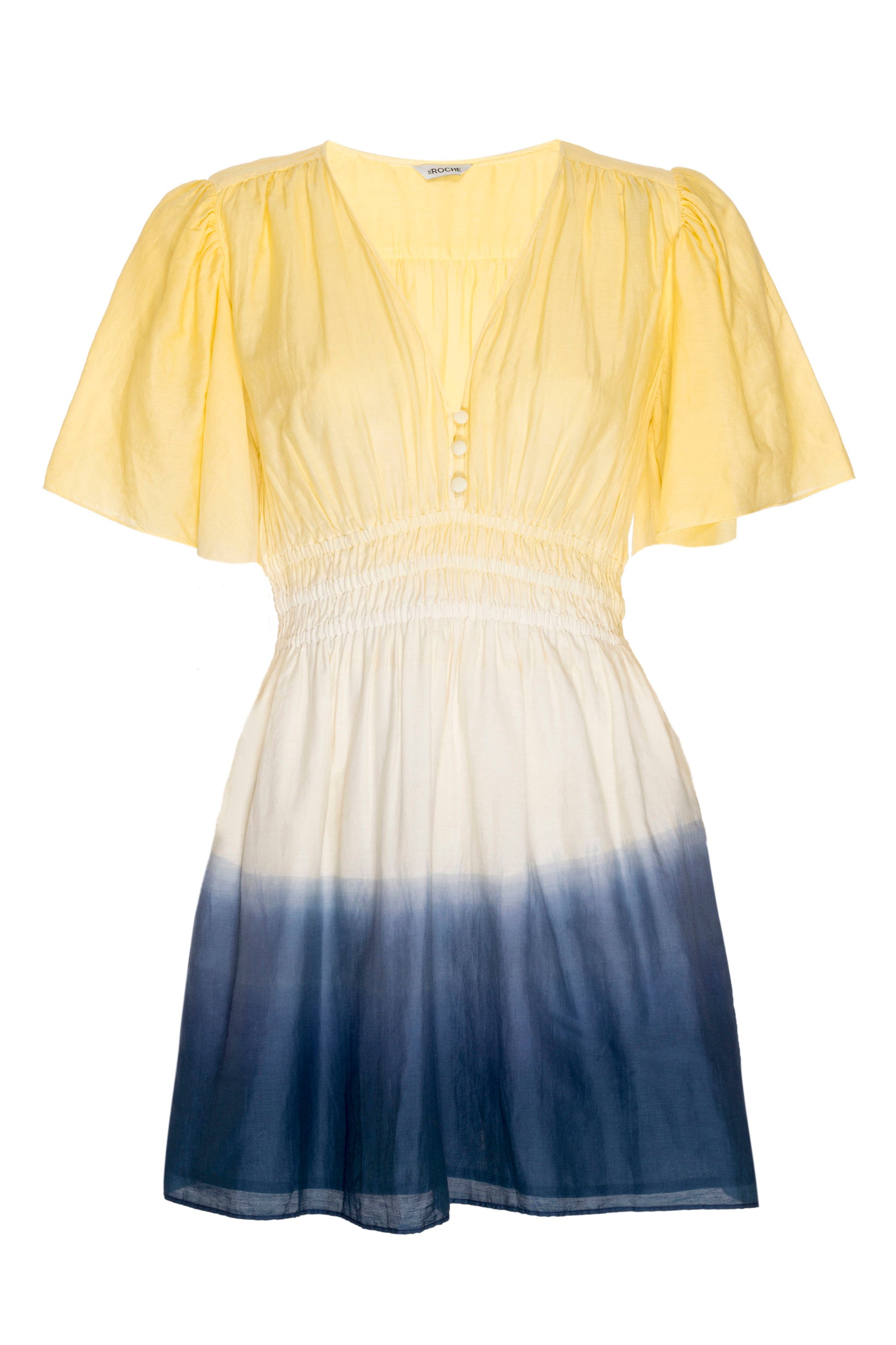 Women’s White / Blue / Yellow Monarch Mini - Buttercup / Ivory / Navy Extra Small St. Roche