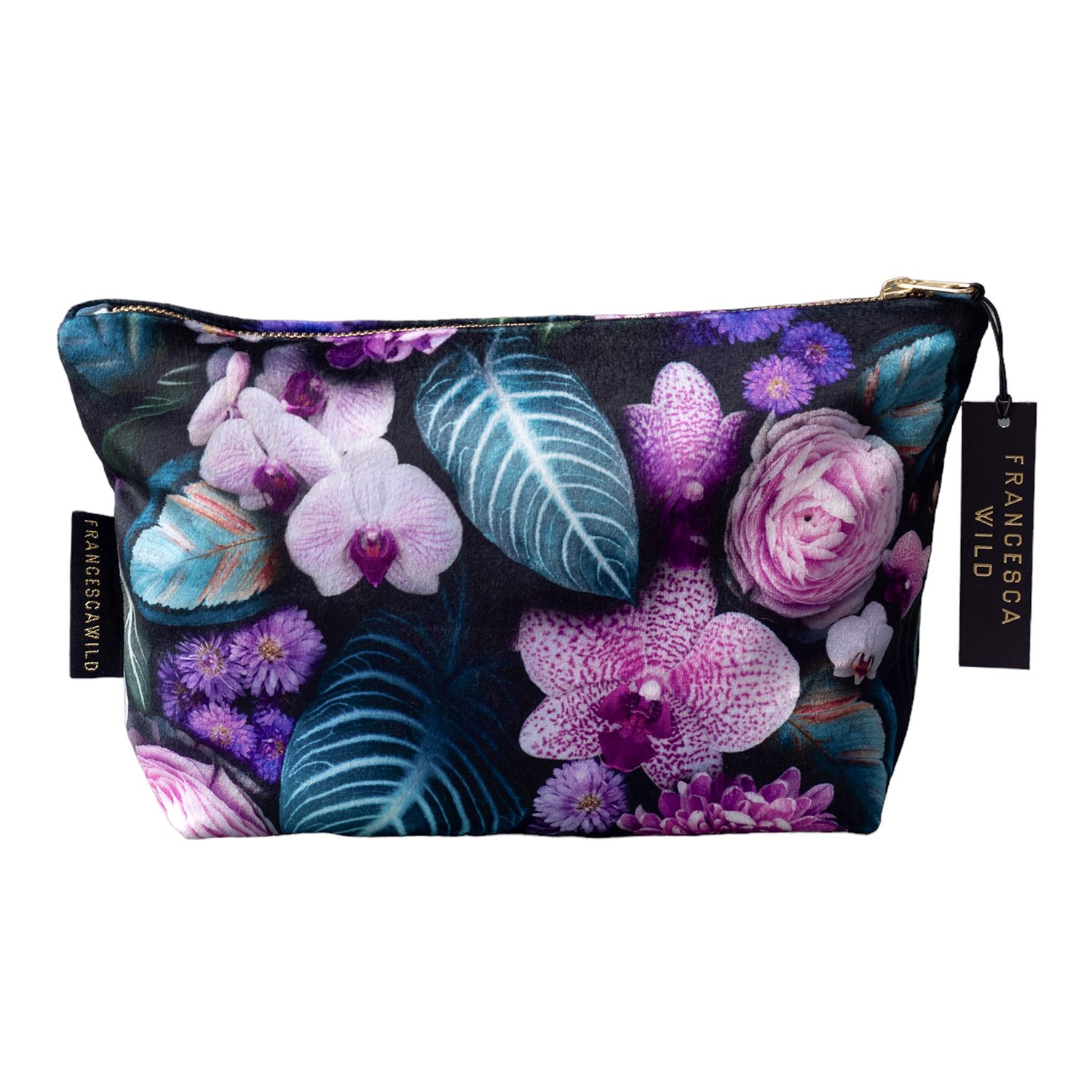 Women’s Orchid Velvet Everyday Pouch Francesca Wild