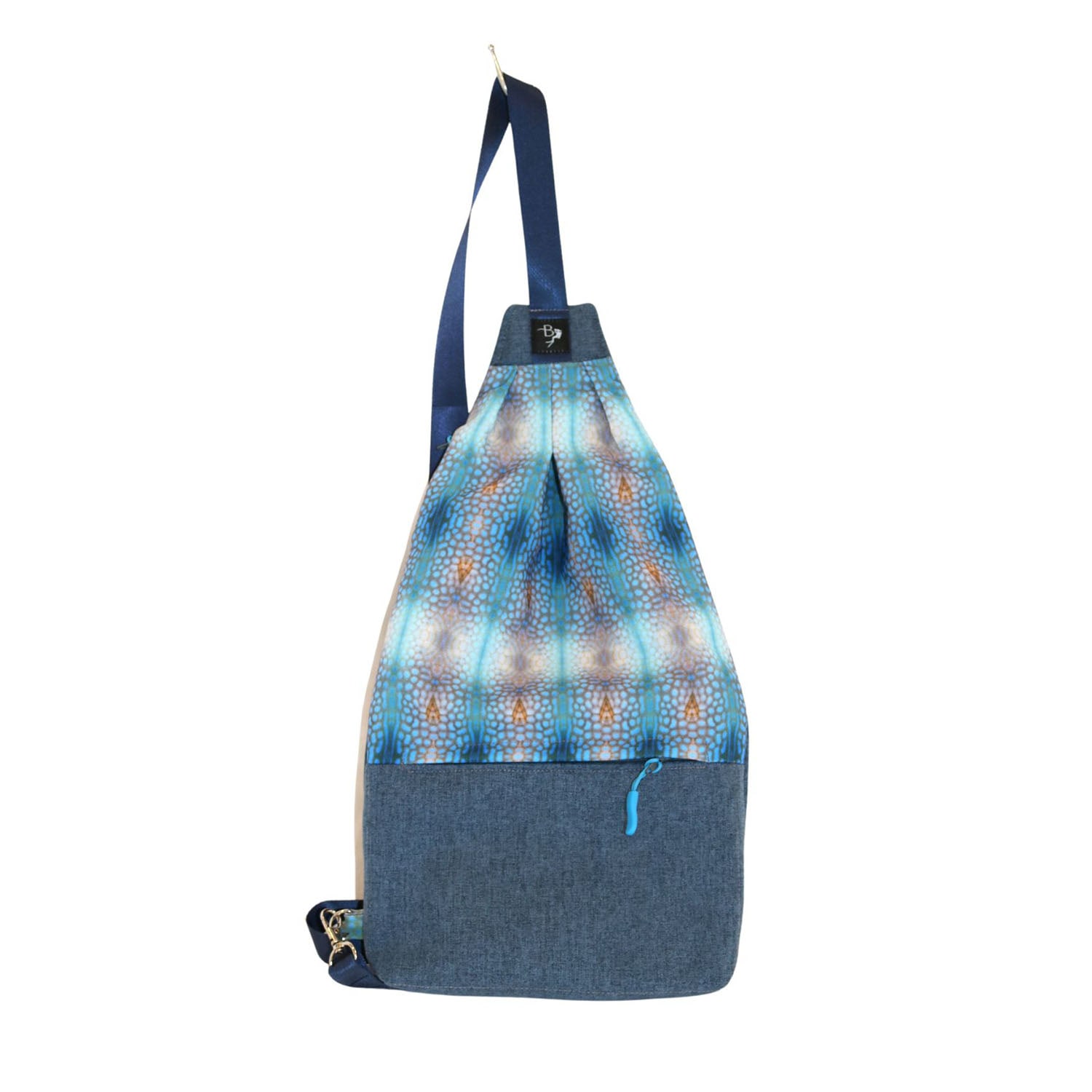 Women’s The Benni Traveller Bag - Ocean With Amber Cornflower Blue One Size Benni Marine Designs