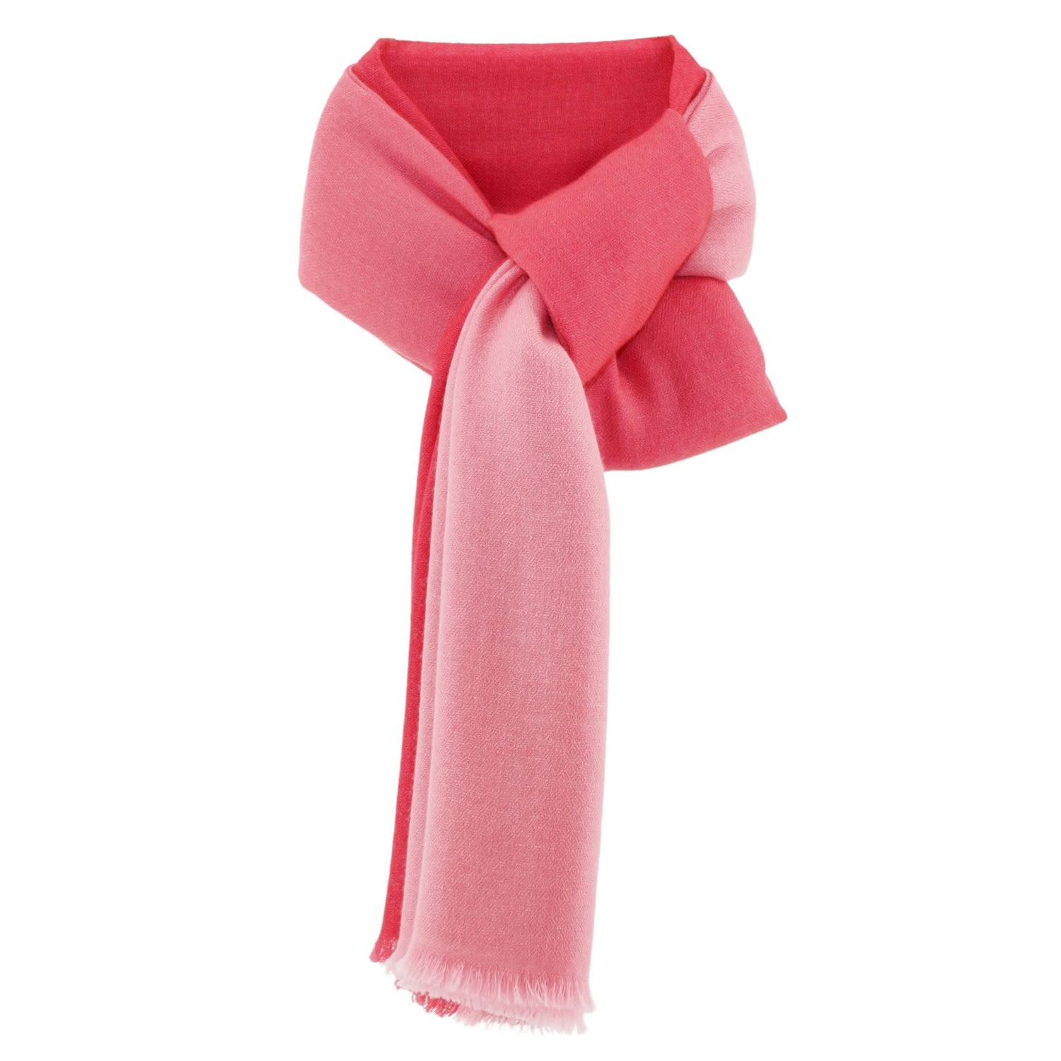 Women’s Brown Cayenne Creole Cashmere Pink Scarf - Unisex Scarves by Franci