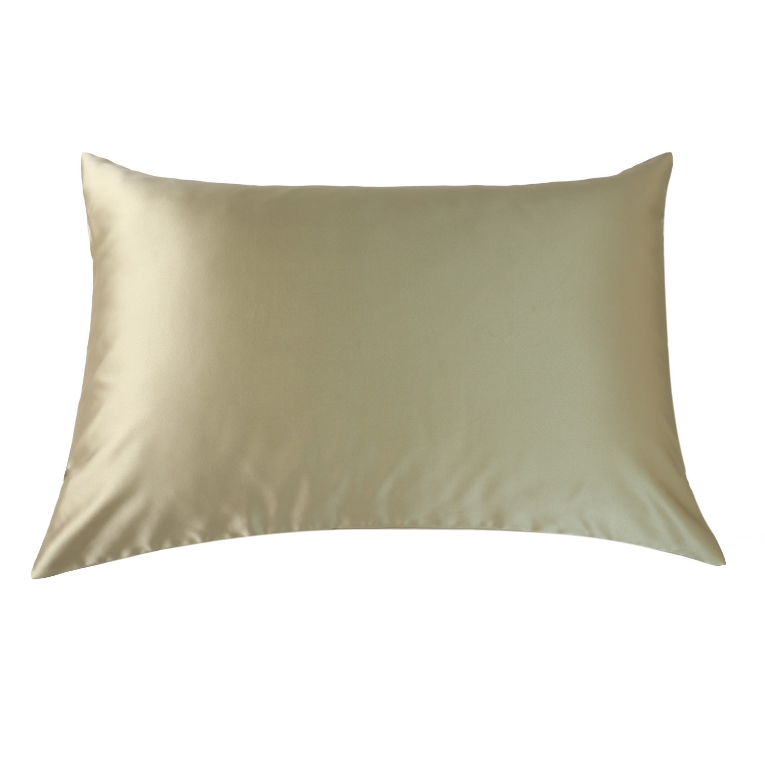 Brown Luxury Pure Mulberry Silk Pillowcase Drape Collection Greens In Wasabi Green Us Queen Soft Strokes Silk