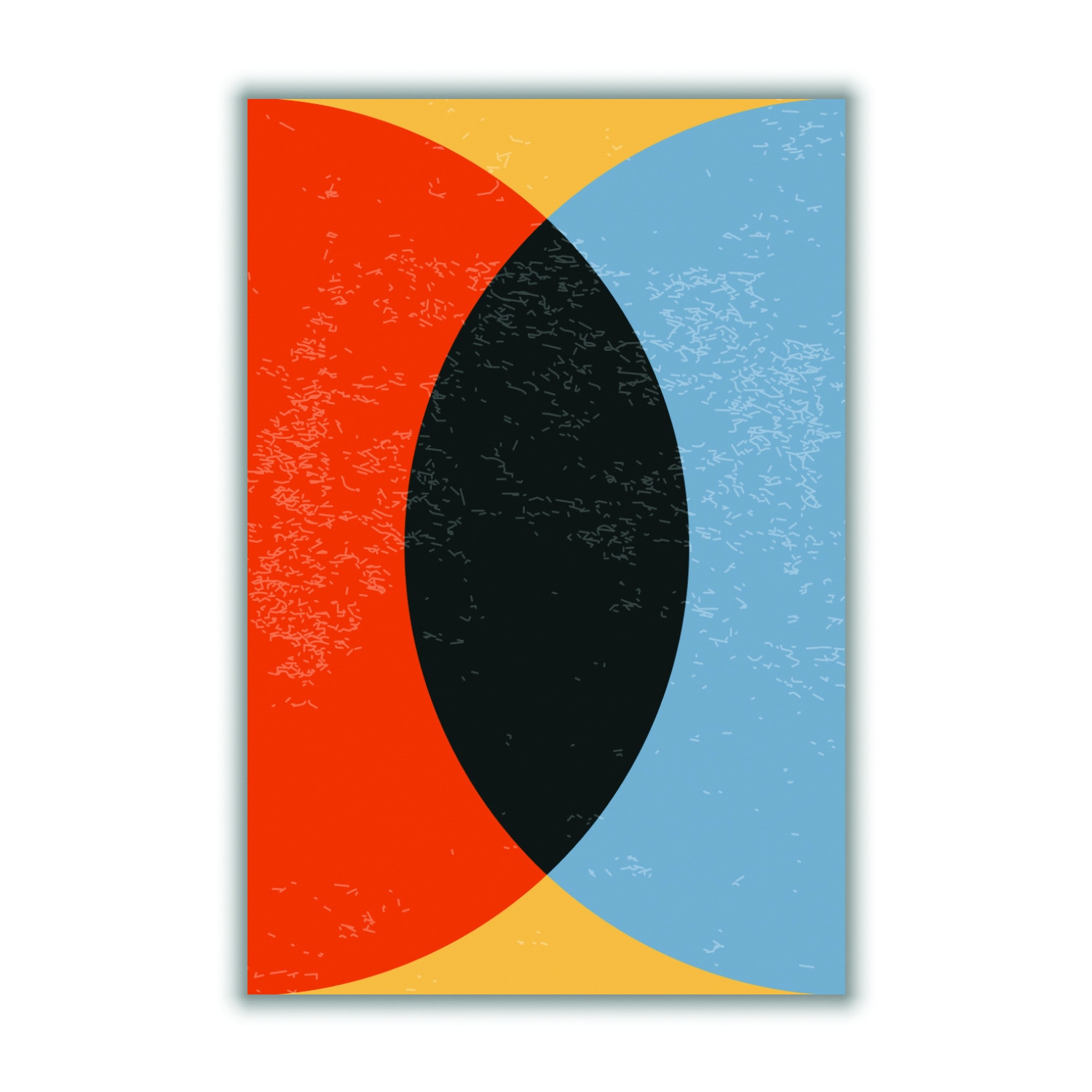 Minimal Shapes Series #1 A4 210 X 297Mm Stanley Print House