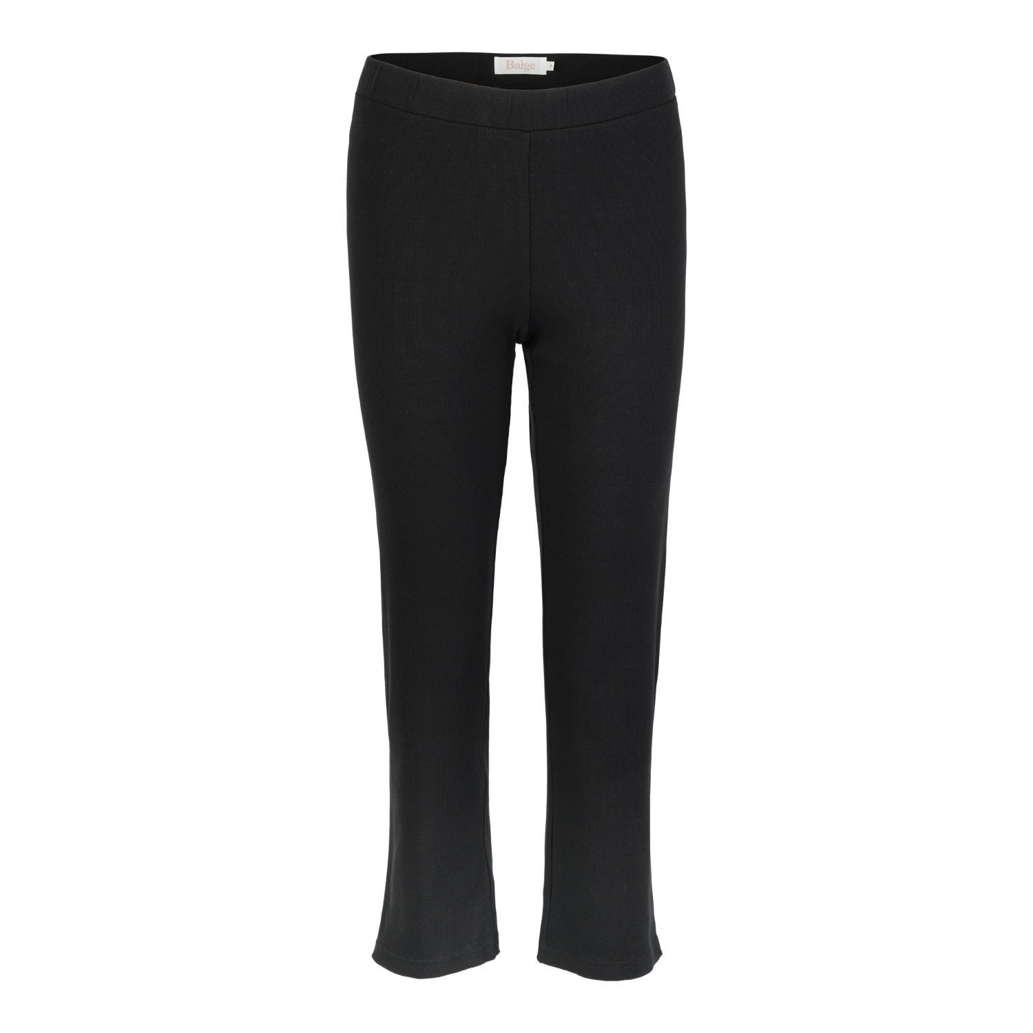 Women’s Bree - Cropped Trousers In Black Extra Small Baìge the Label