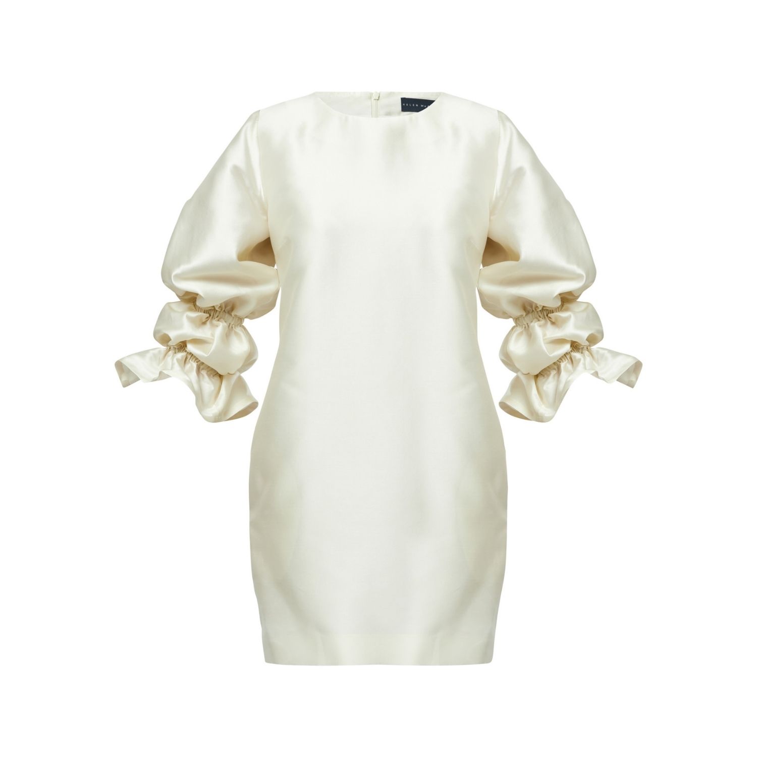 Women’s Neutrals Aurora Ivory Dress Large Helen Mcalinden
