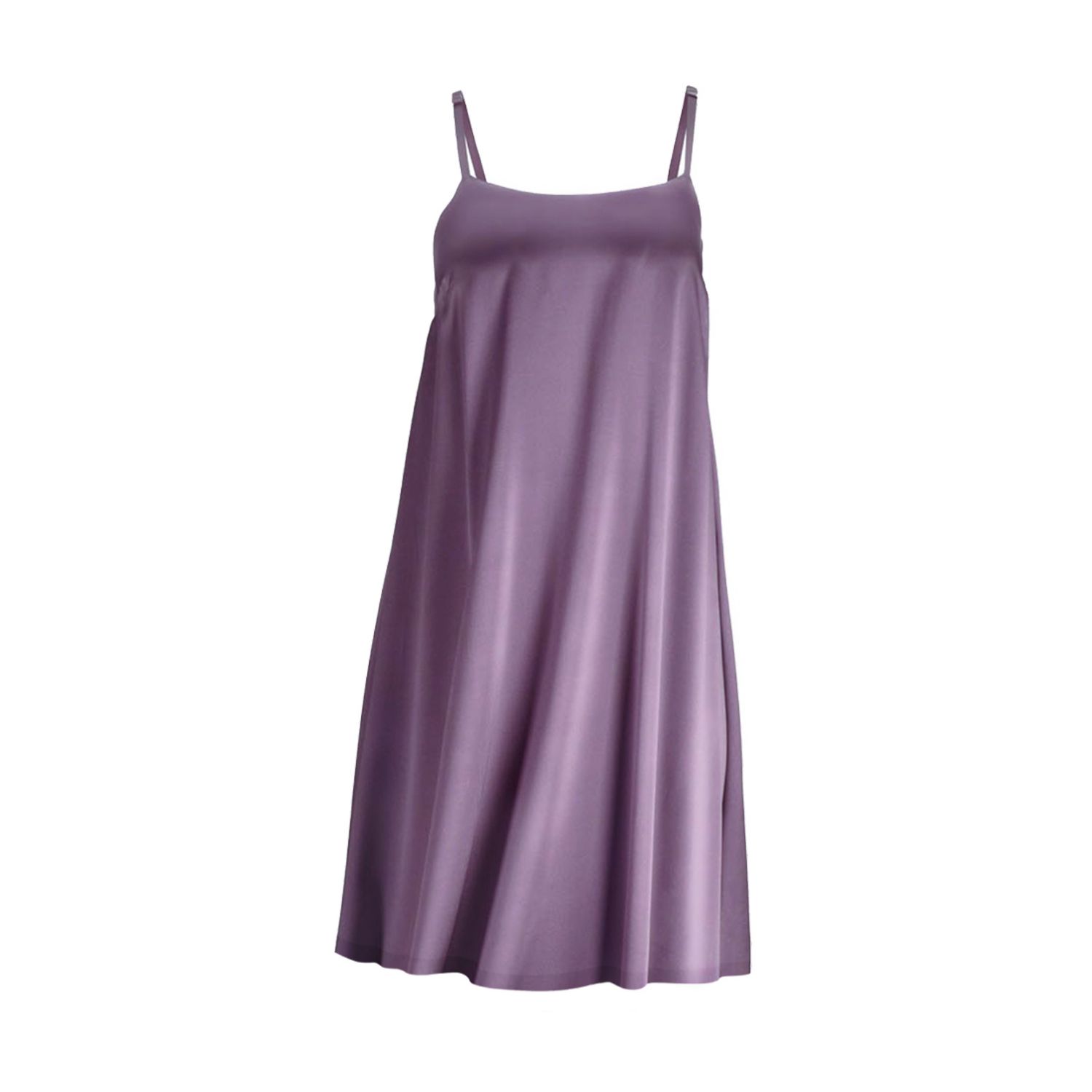 Women’s Pink / Purple Midi Trapeze Dress ’Aphrodite’ In Noble Purple Medium Alas