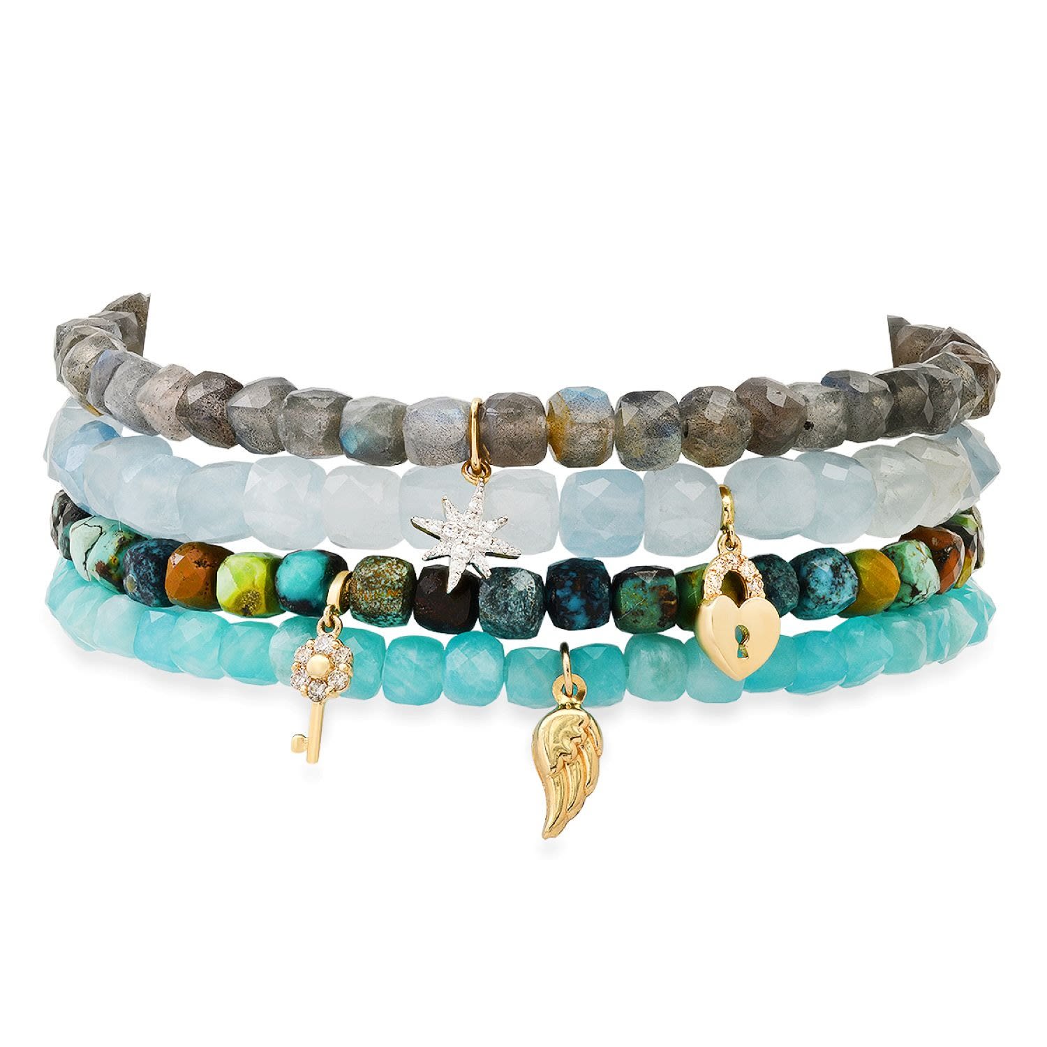 Women’s Blue Faith In Yourself Bracelets Soul Journey Jewelry