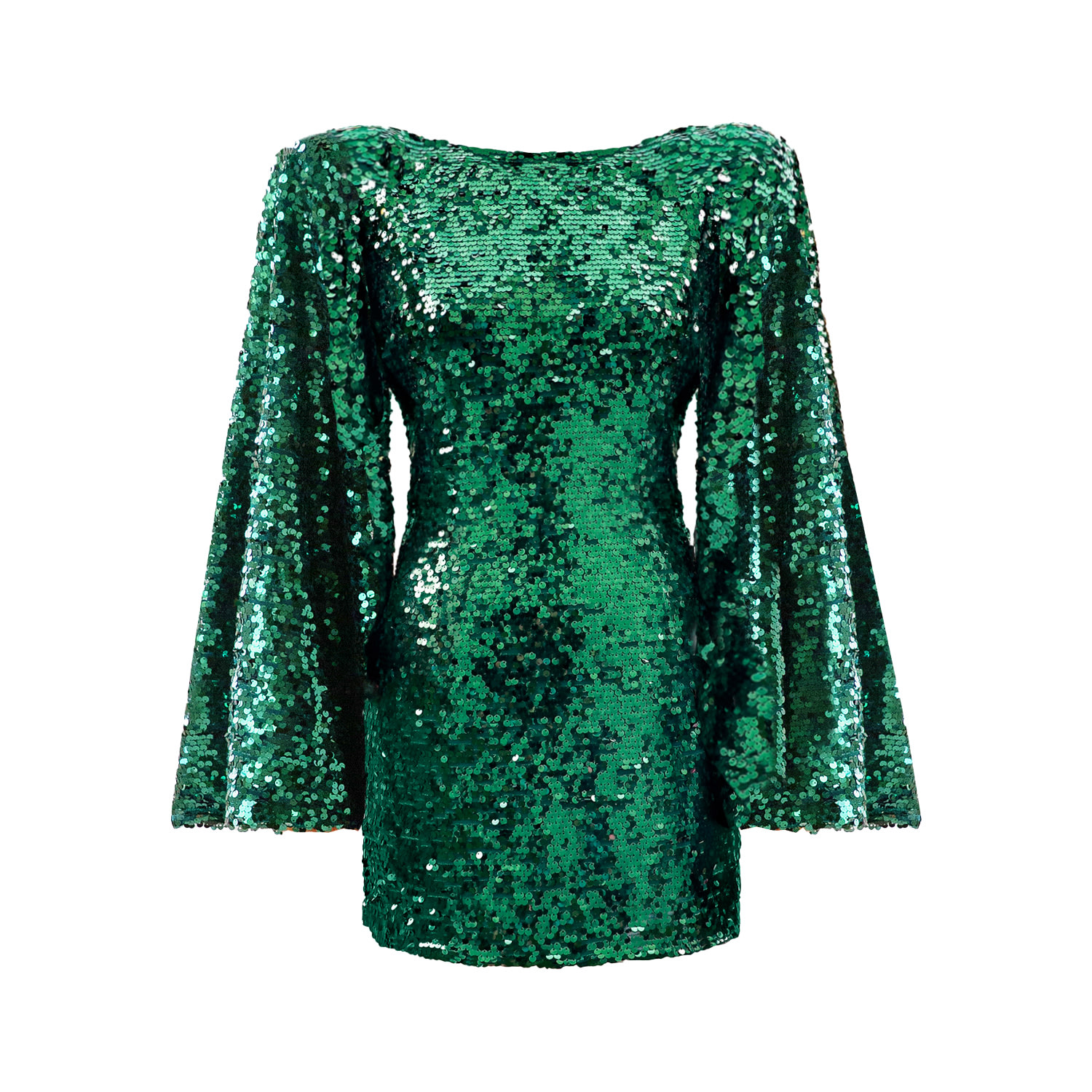 Women’s Sienna Open Back Cocktail Party Dress Mini In Absinth Green Xxs Lily Phellera