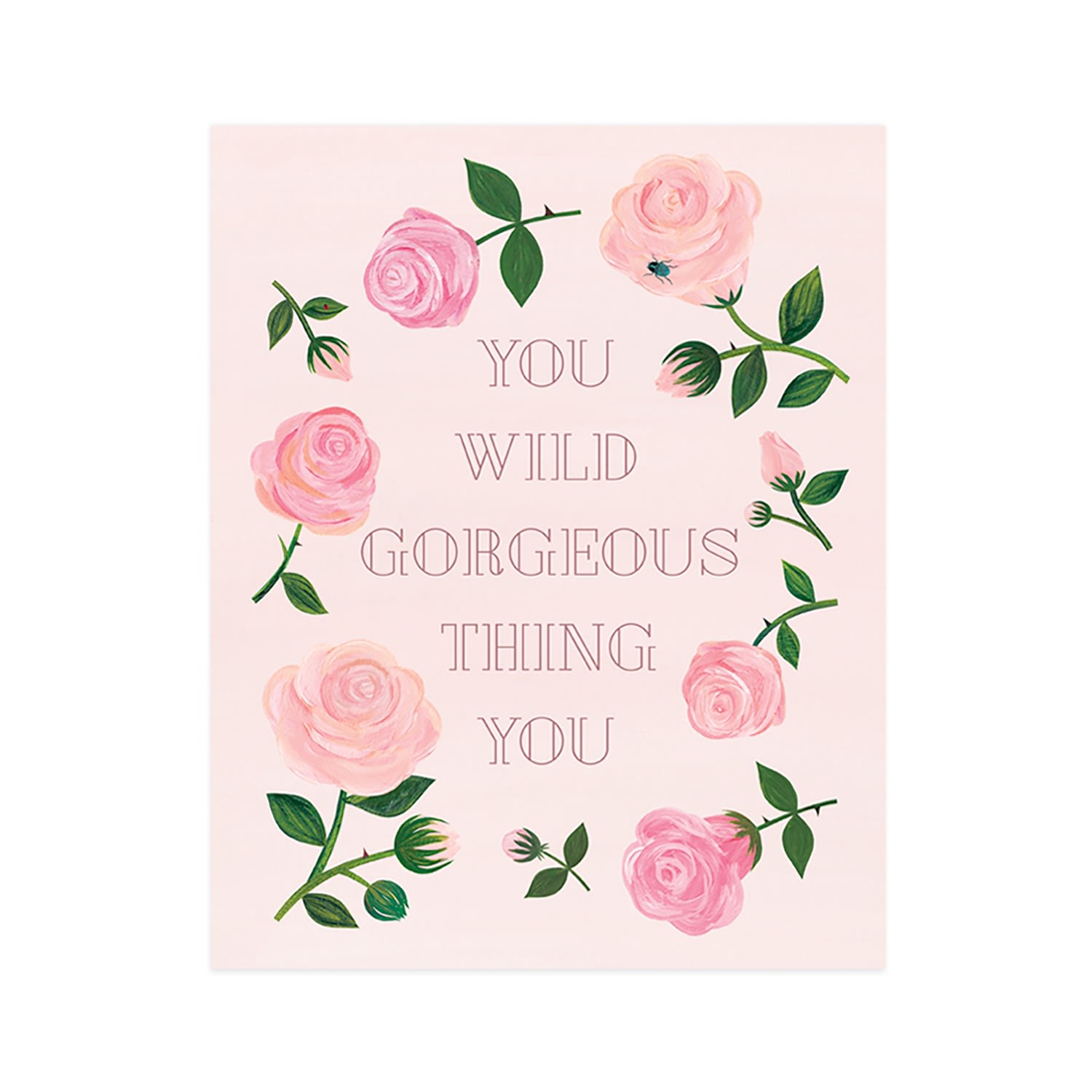 Wild Gorgeous Thing Art Print Sixteen By Twenty Inches Girl W/ Knife