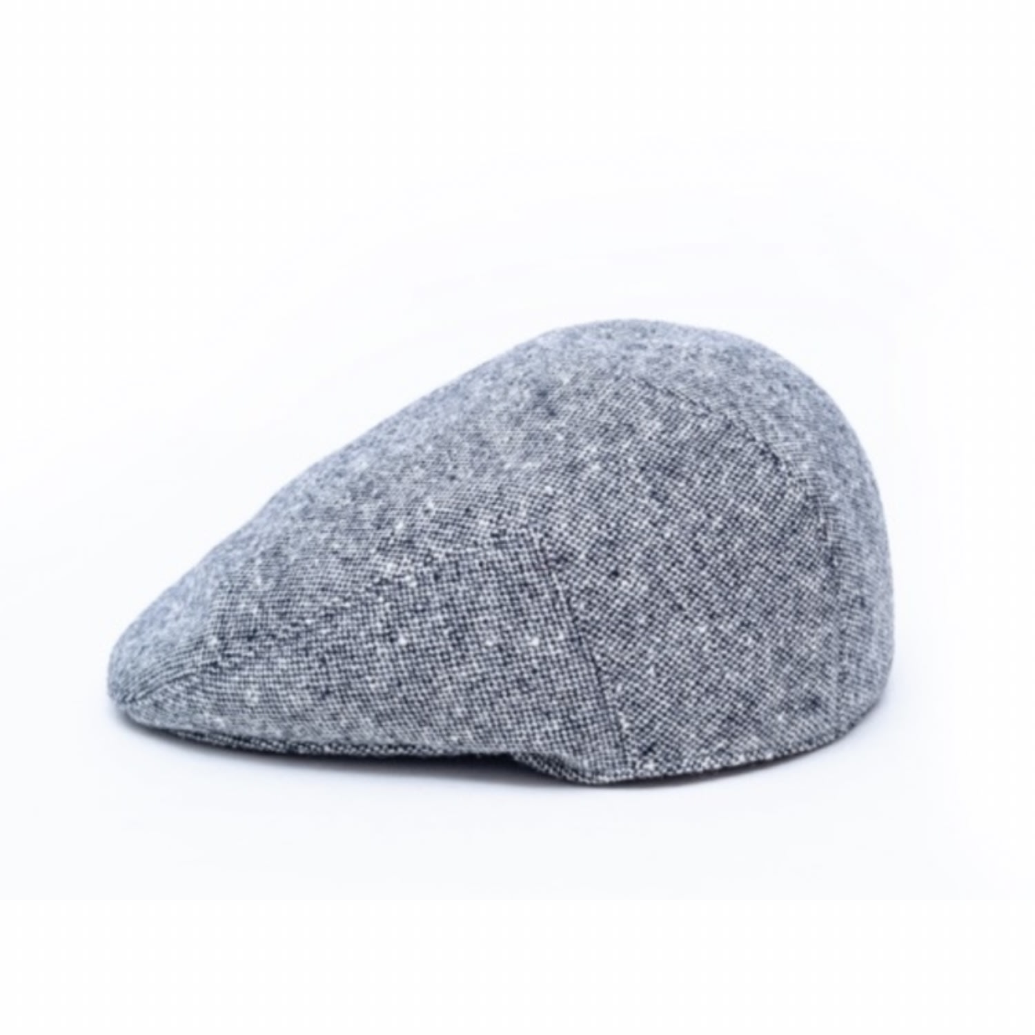 Men’s Grey Fitted Cap Wool Caviar 58Cm Anthony Peto