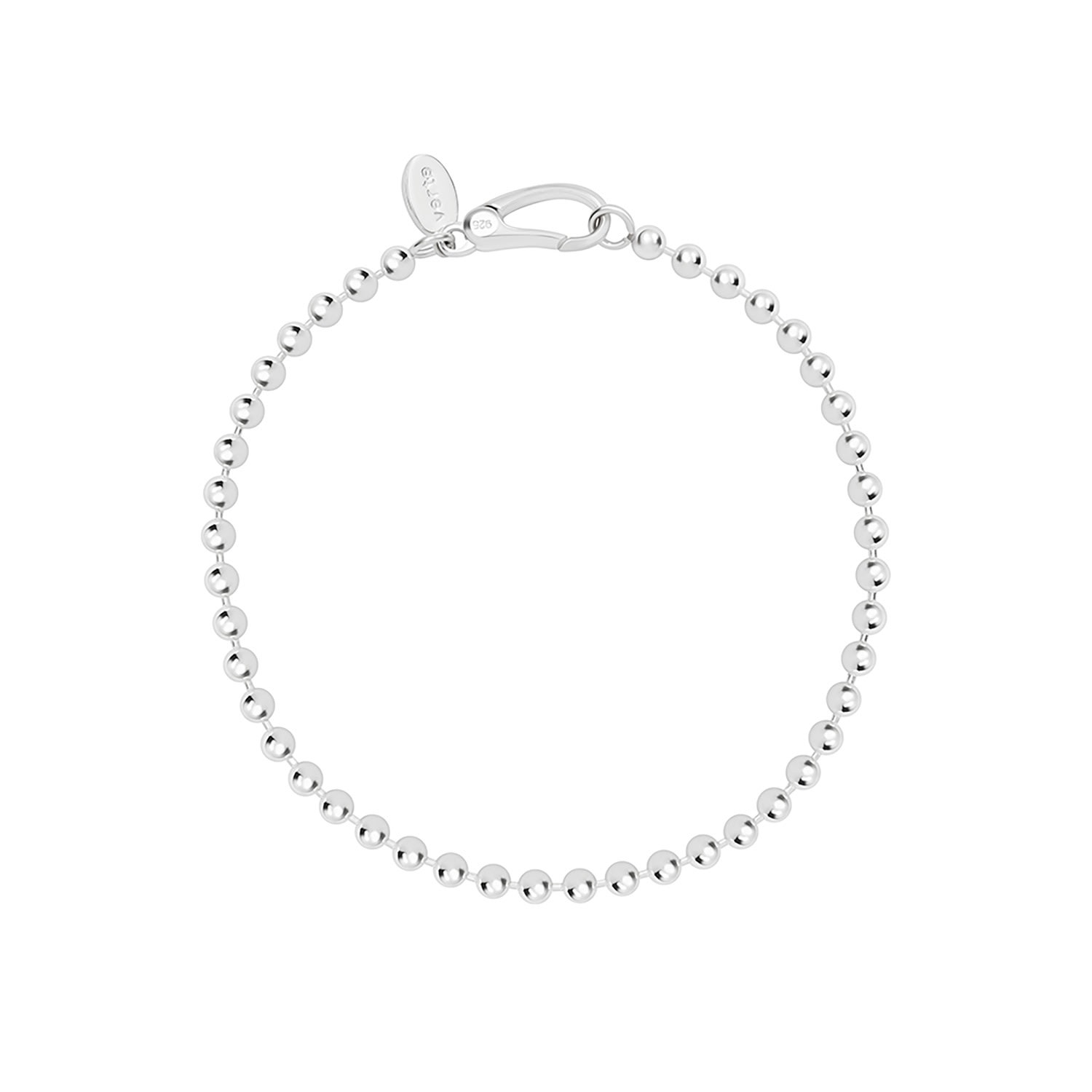 Women’s 925 Silver Mini Corde Bracelet Verte