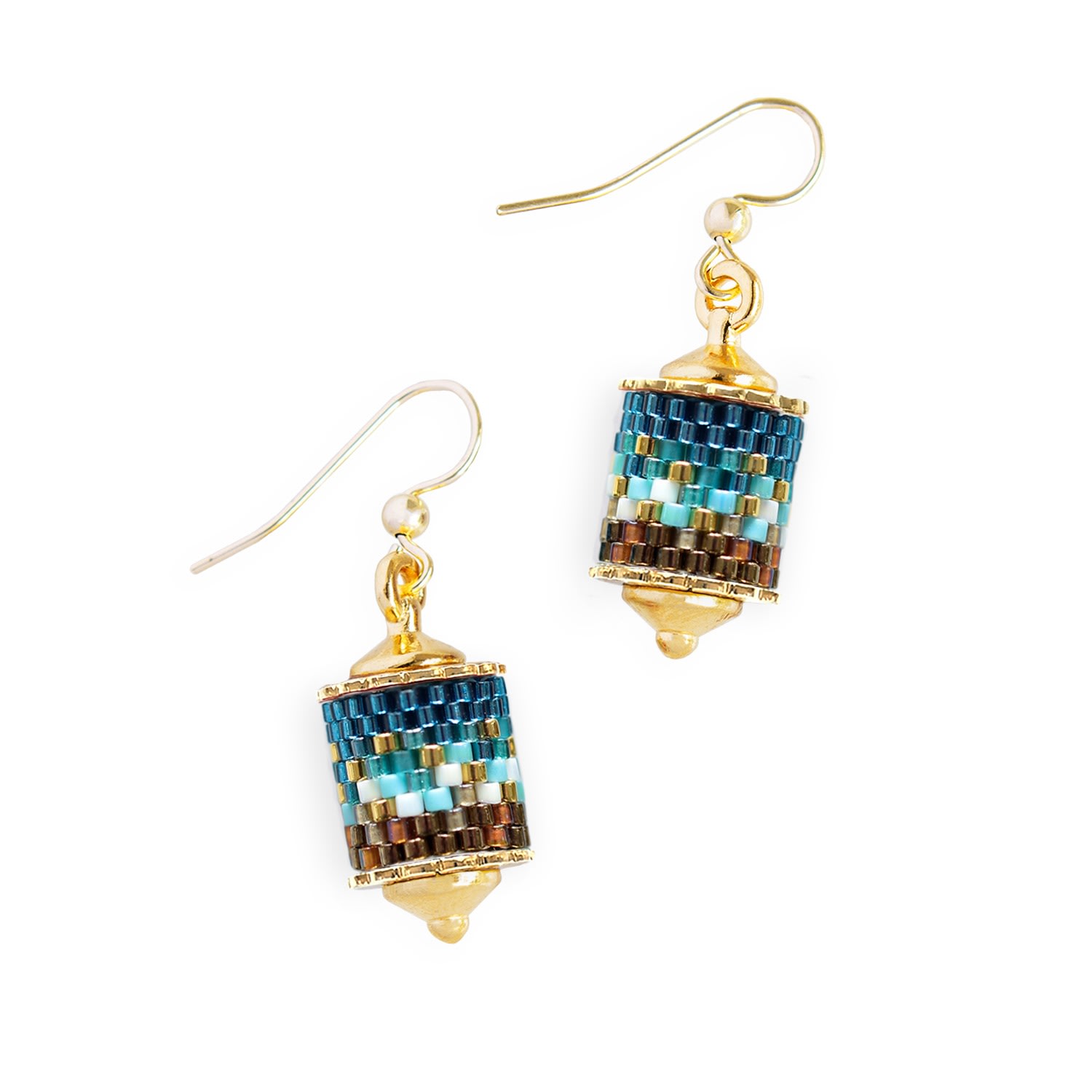 Women’s Blue Drop Earrings - Spirit Of Place Ocean Eden + Elie