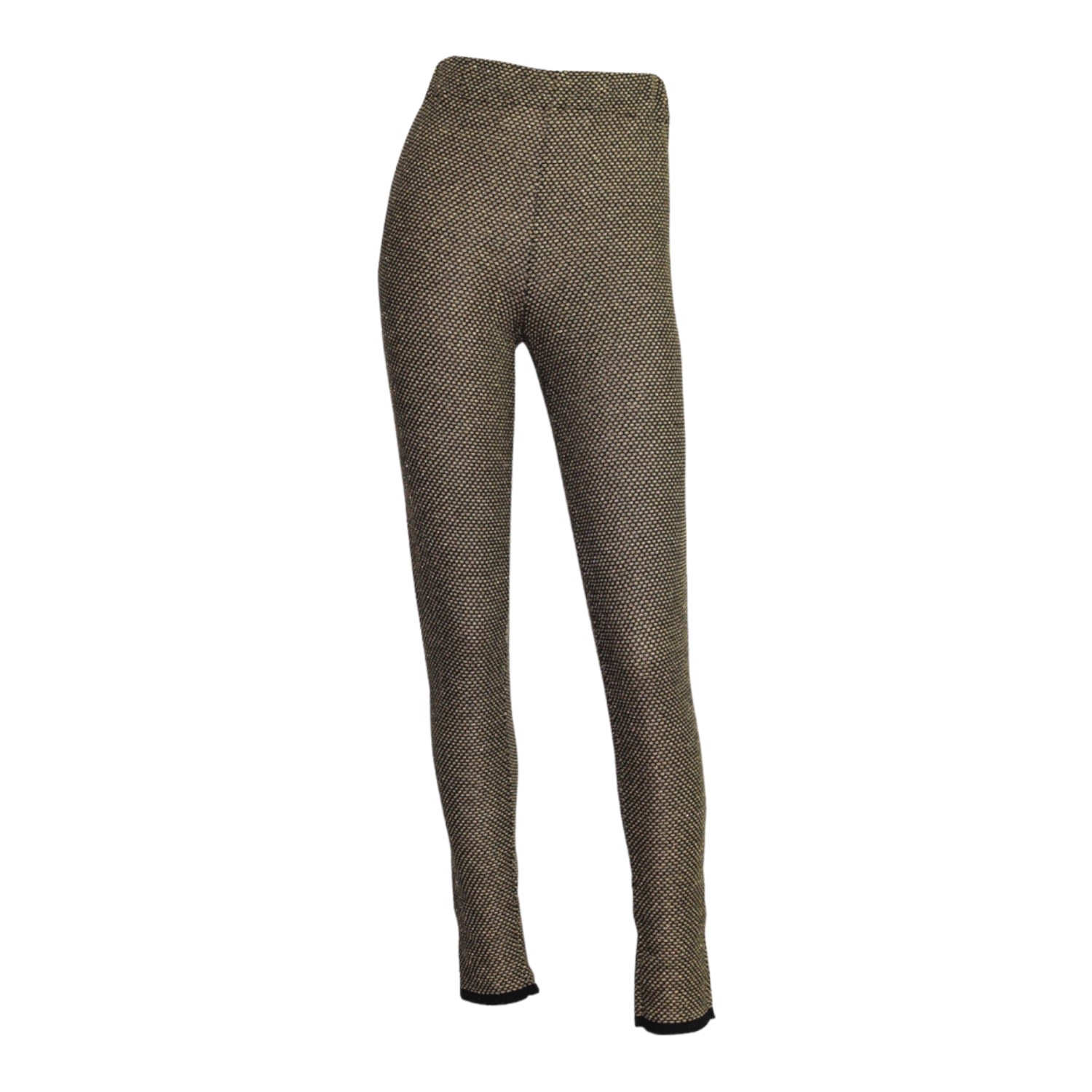 Women’s Goldish Net Leggings Small Maria Aristidou