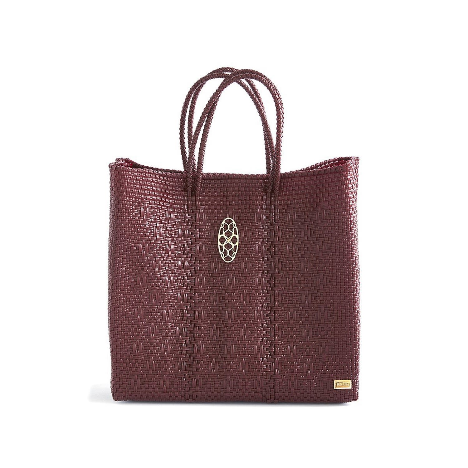 Women’s Medium Burgundy Tote Bag Lolas Bag