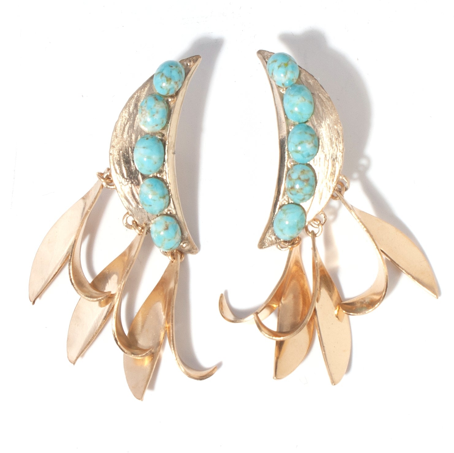 Women’s Gold / Blue Bennu Earring In Sky Castlecliff