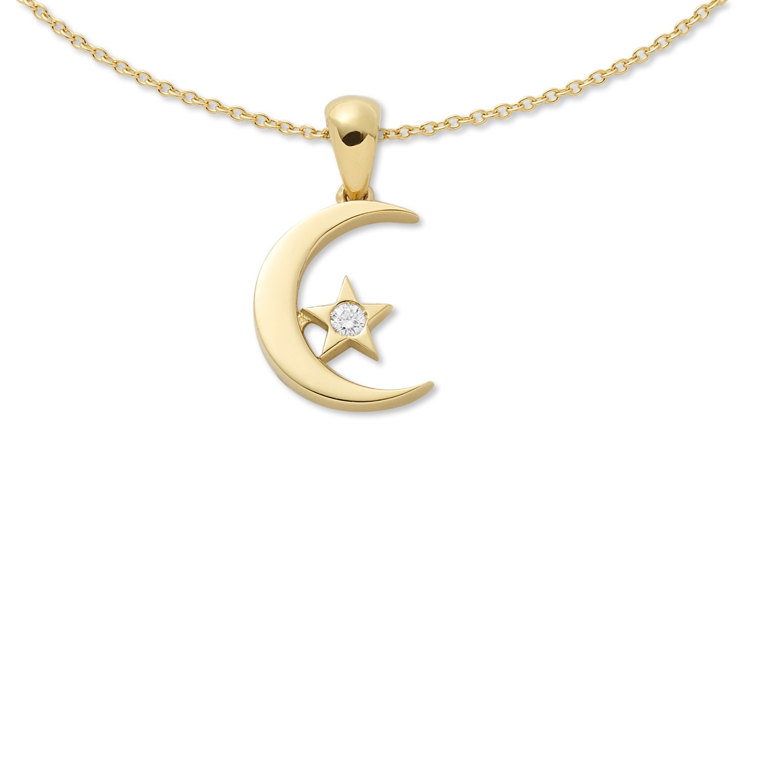 Women’s Joujou Crescent & Star - Gold Caye Joaillier