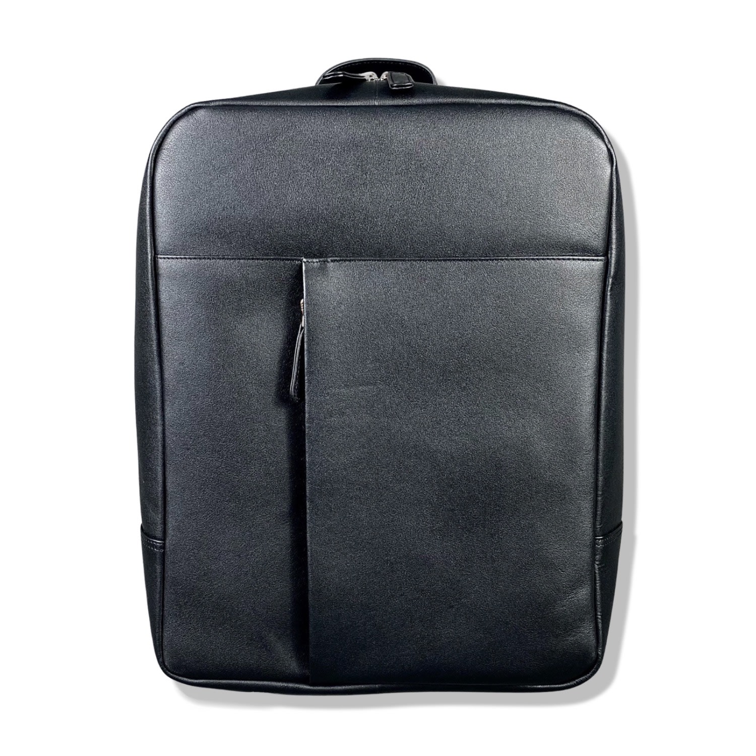 Men’s Black Leather Laptop Backpack Leatherco.