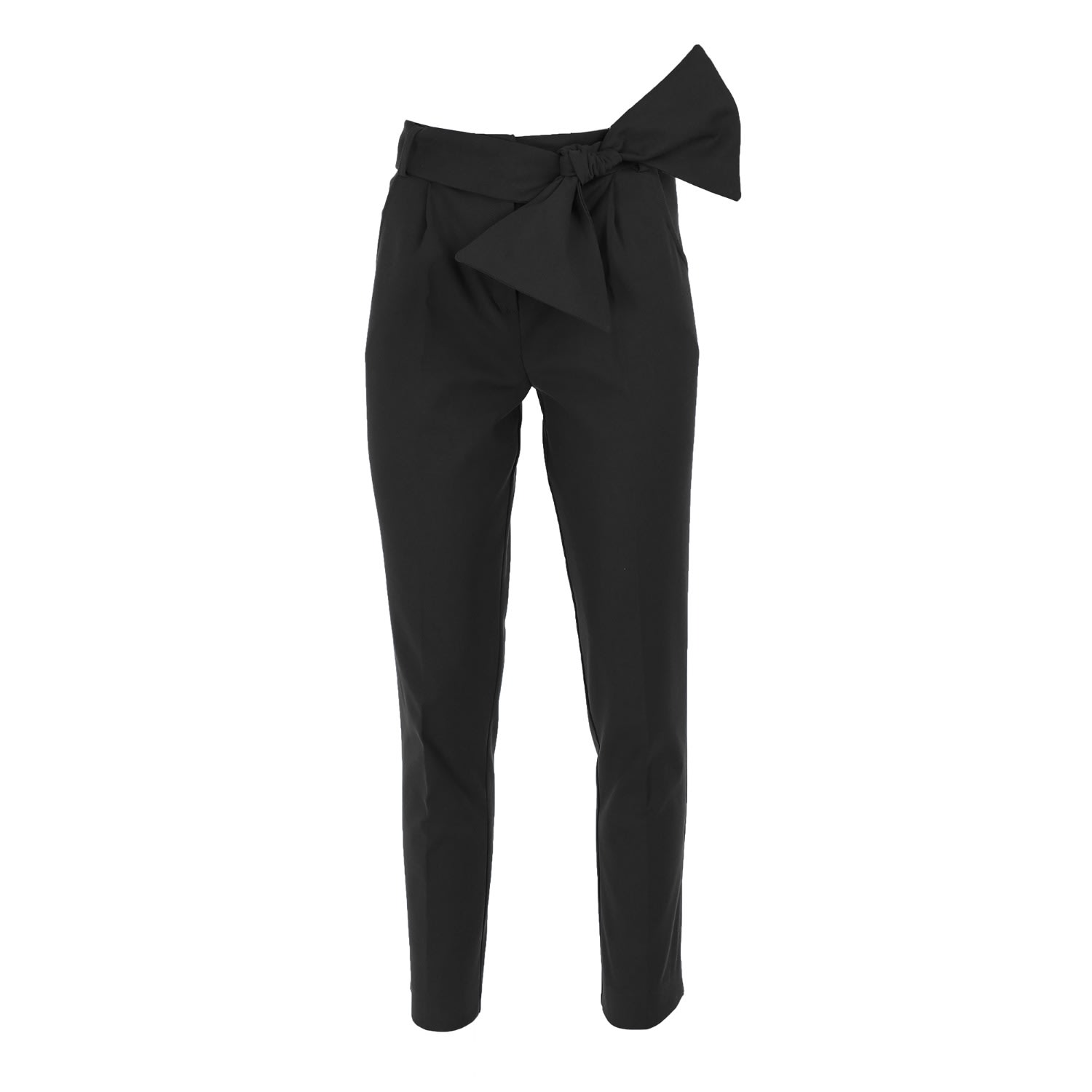 Women’s Robyn Long Black Cotton Pants Extra Small Framboise