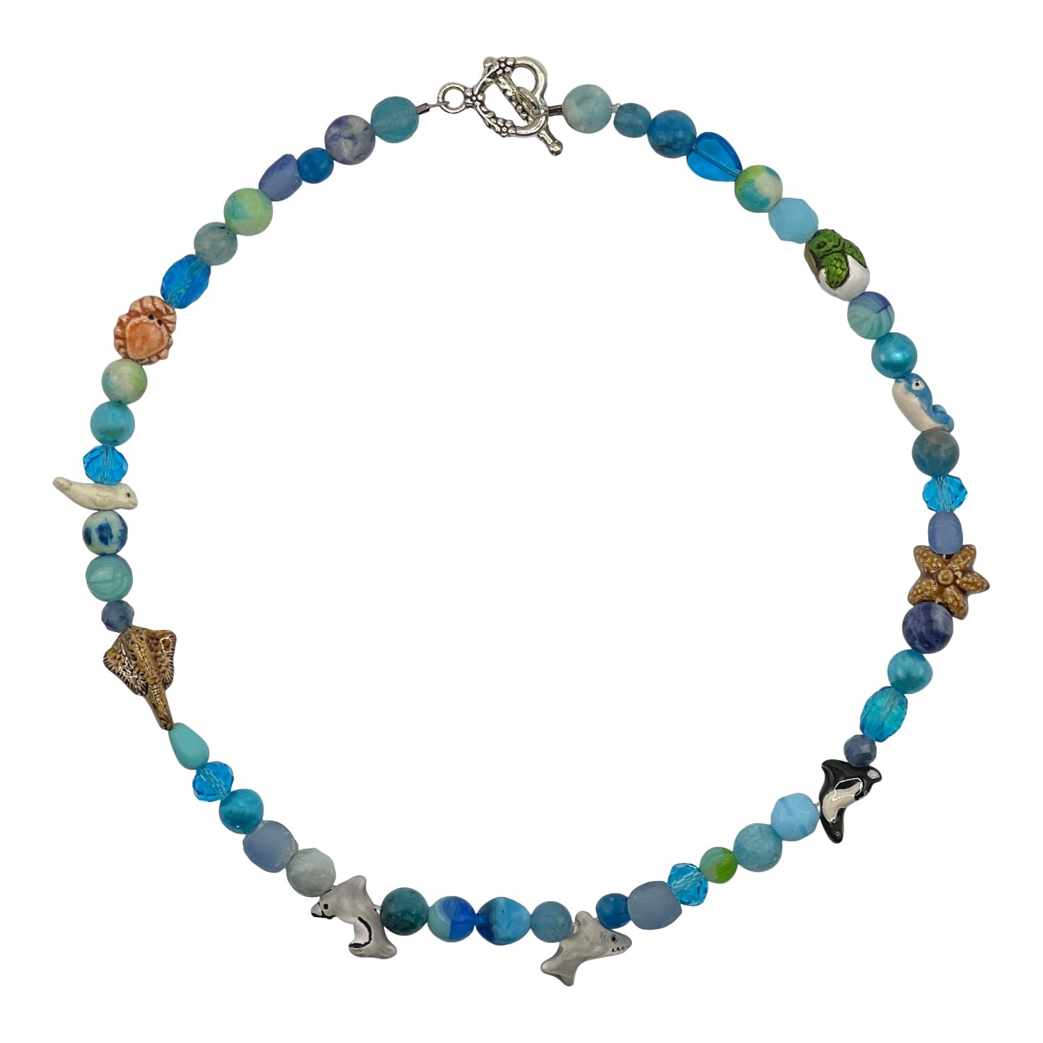 Women’s Blue Seaside Necklace Cloud Haven