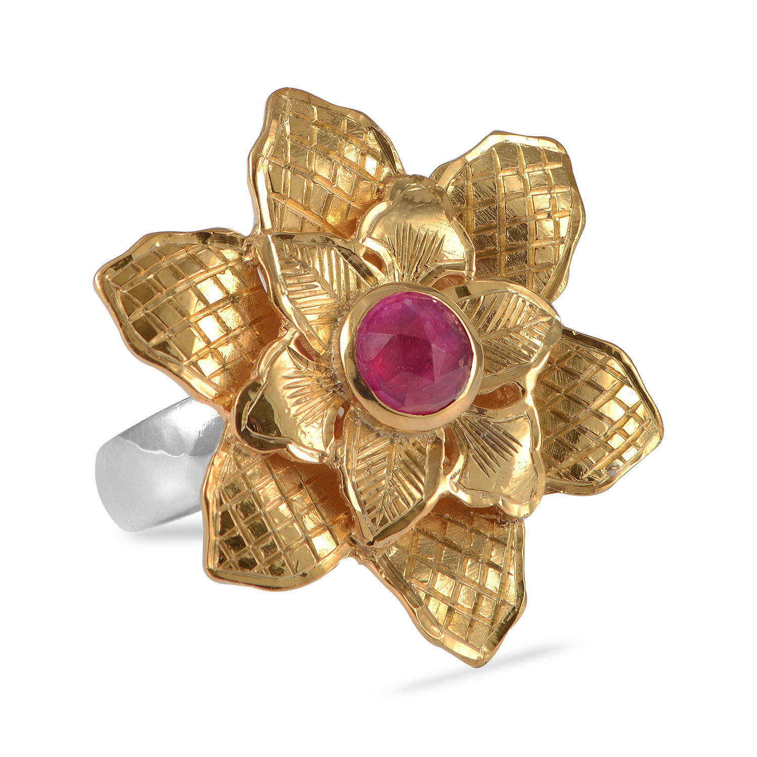 Women’s Red Violetta Ruby Ring Emma Chapman Jewels