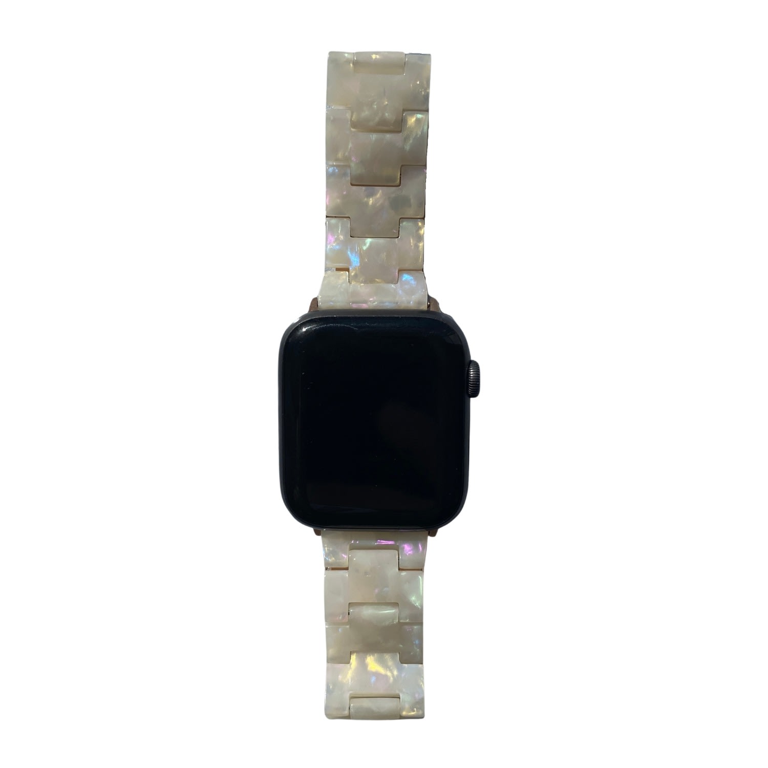Women’s Neutrals / White Apple Watch Band In Opal Small Closet Rehab