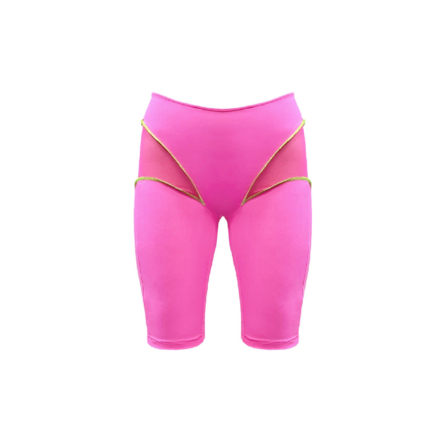 Women’s Pink / Purple Long Shorts Bike Erratic Pink S/M Monosuit