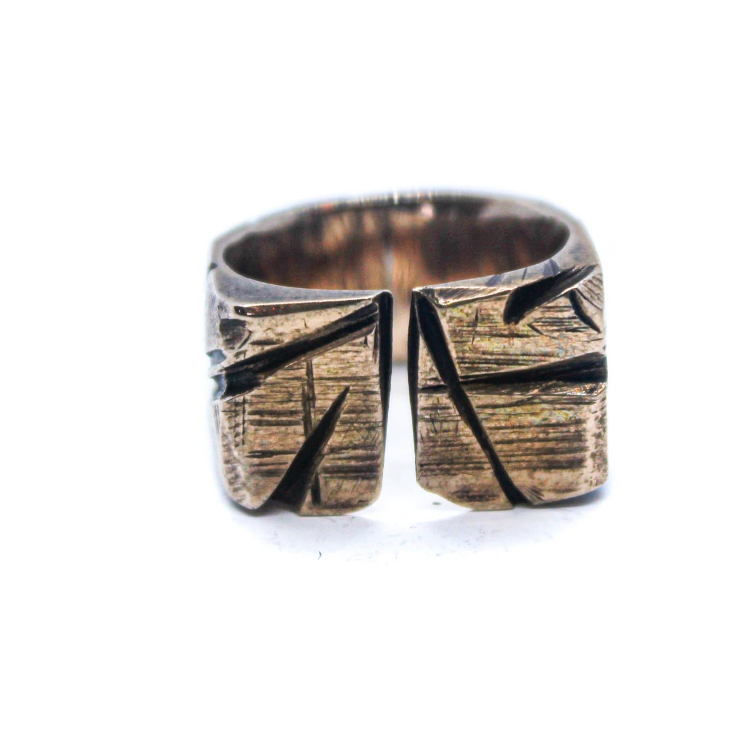 Men’s Rose Gold / Black Knuckles Lef Jewelry