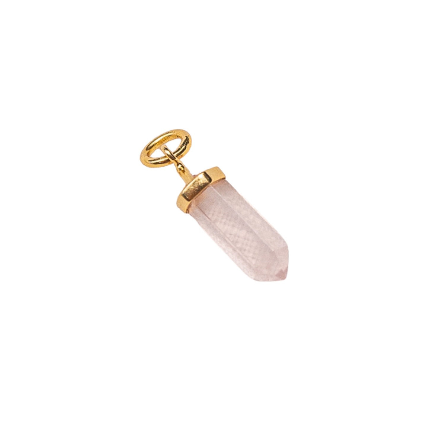 Women’s Pink / Purple Rose Quartz Crystal Pendant Cantik by Camilla