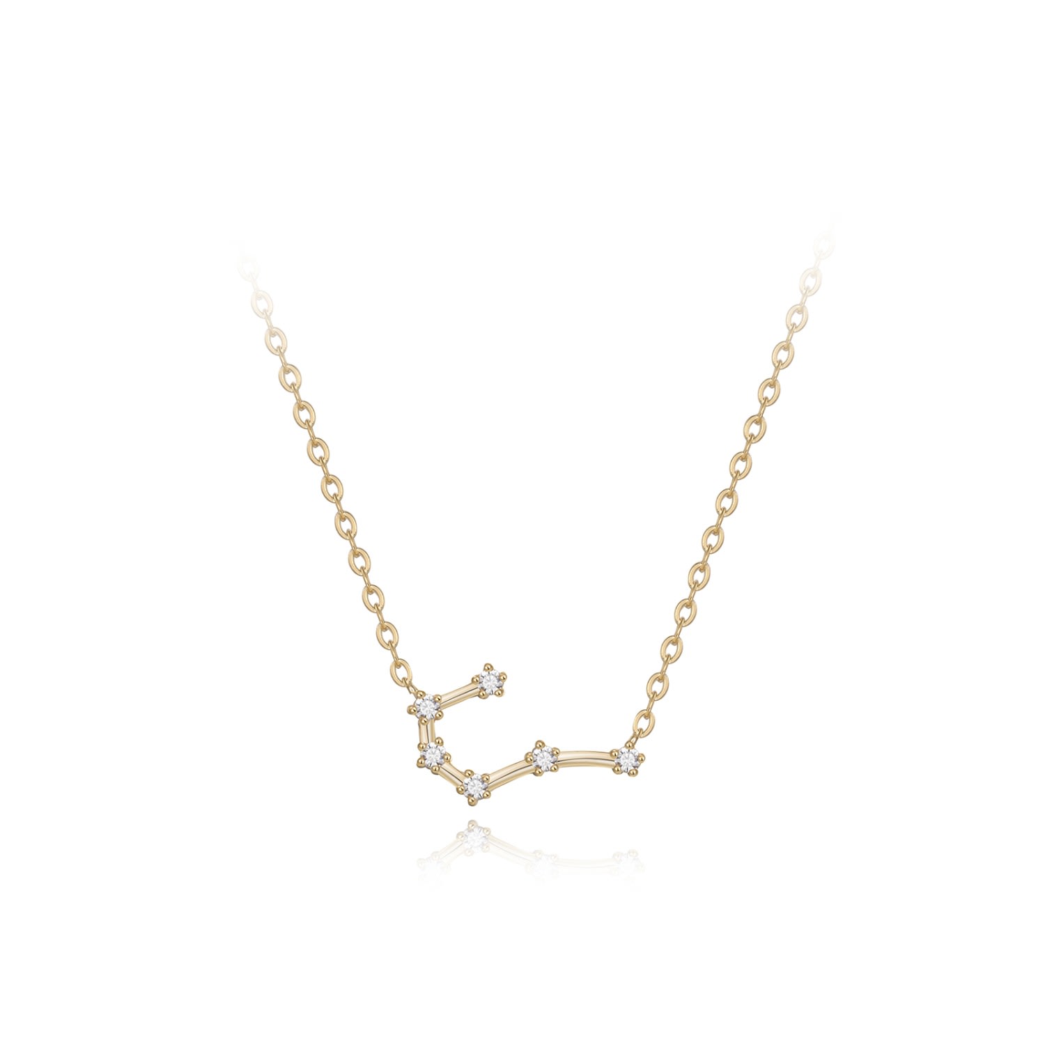 Women’s Gold Cancer Constellation Necklace Kathryn New York