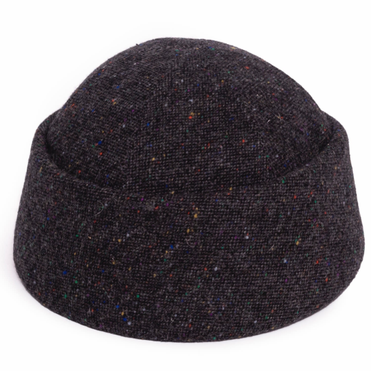 Men’s Beanie Donegal Tweed Grey 56Cm Anthony Peto