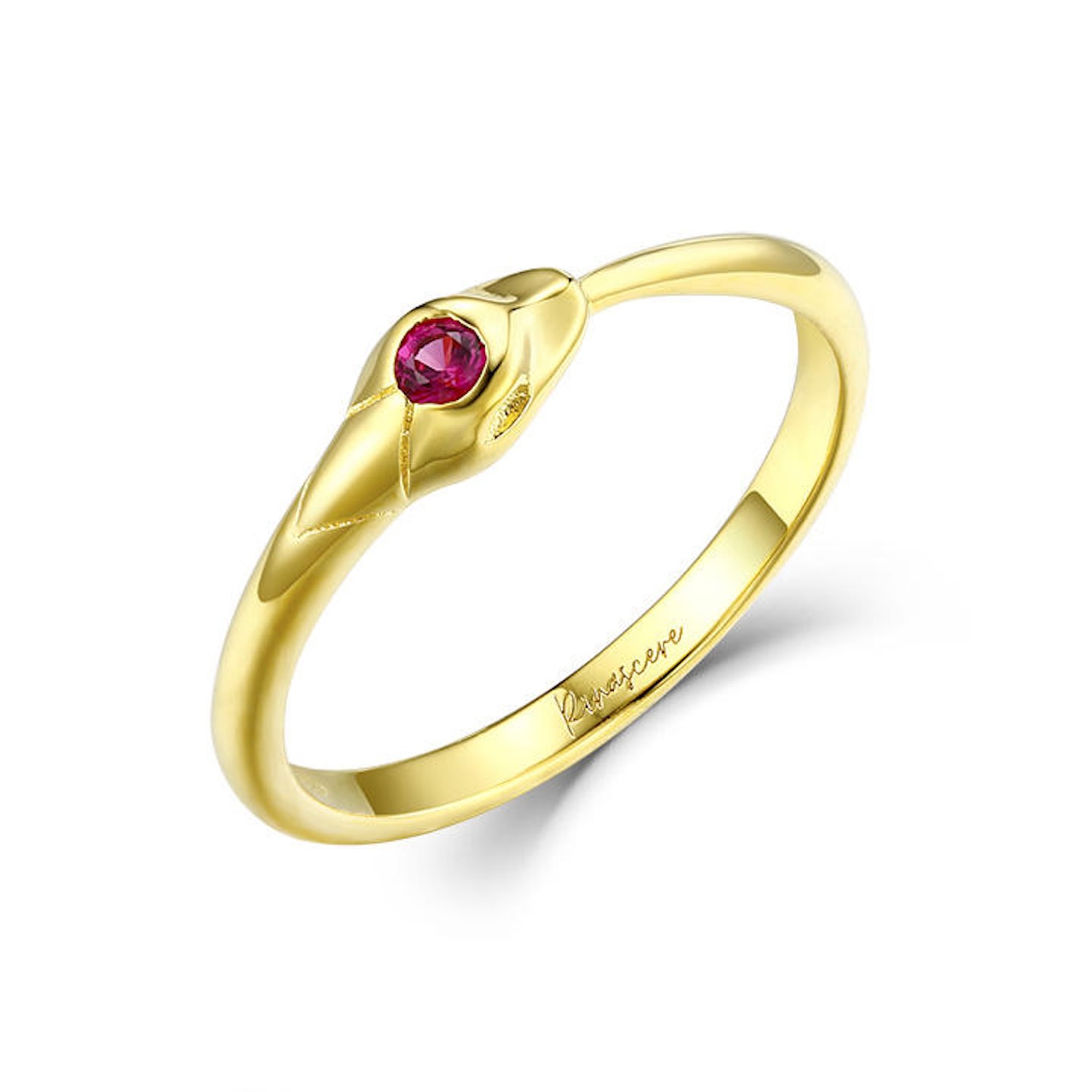 Women’s Ouroboros Ring - Gold Vermeil - Snake Ring Zepplin the Label