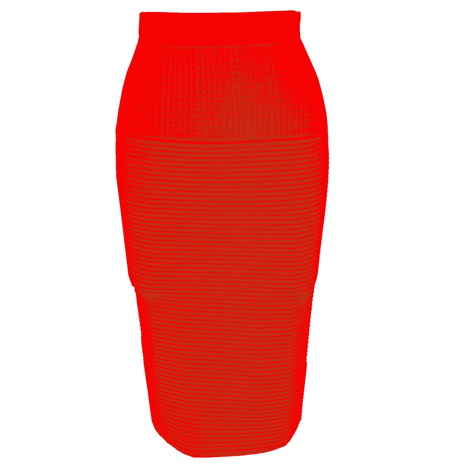 Women’s Morgan Pencil Skirt In High Risk Red Medium Viavai