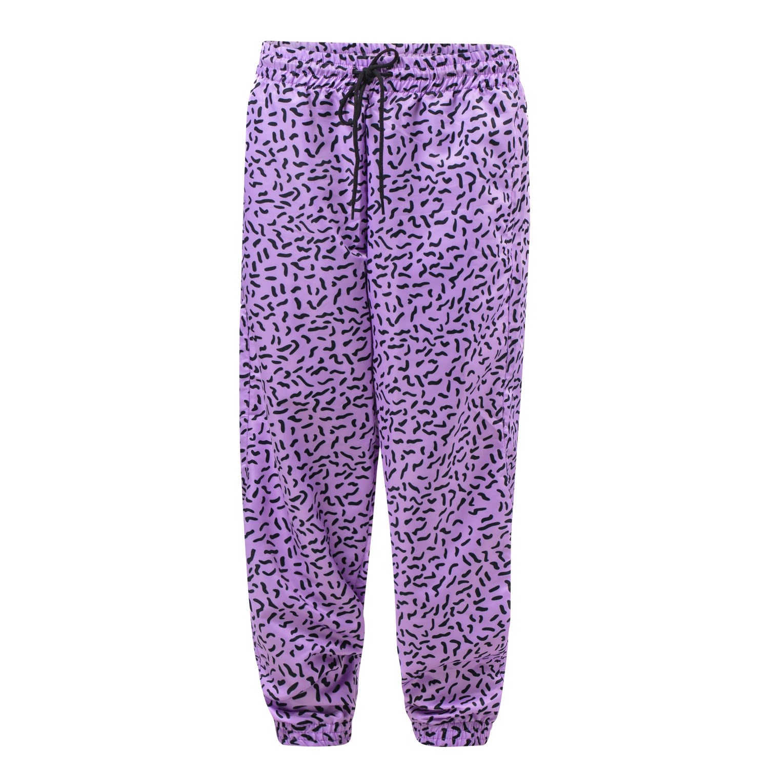 Women’s Pink / Purple Lavender Squiggle Unisex Track Pants Small Gazzybygazzo