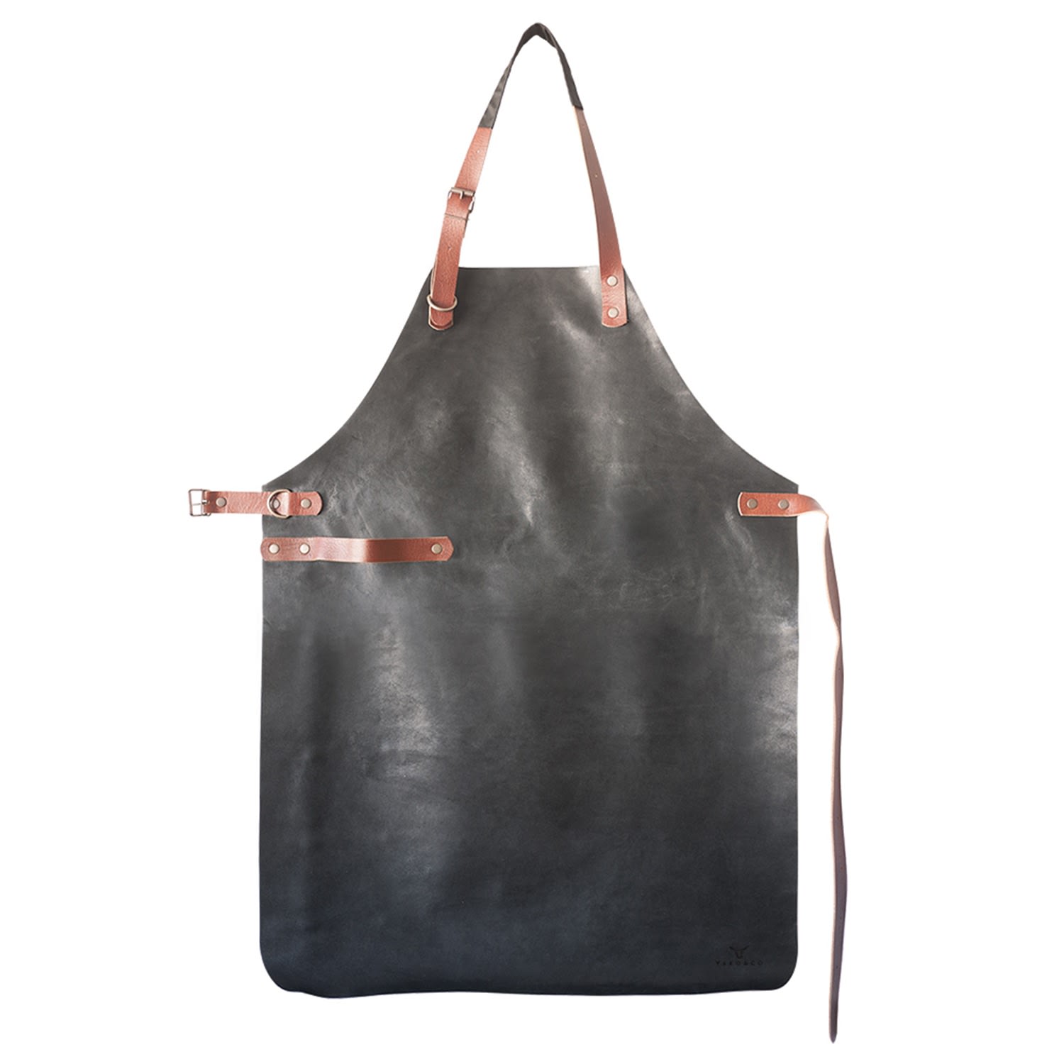 Premium Genuine Leather Apron - Black A One Size Yako & Co