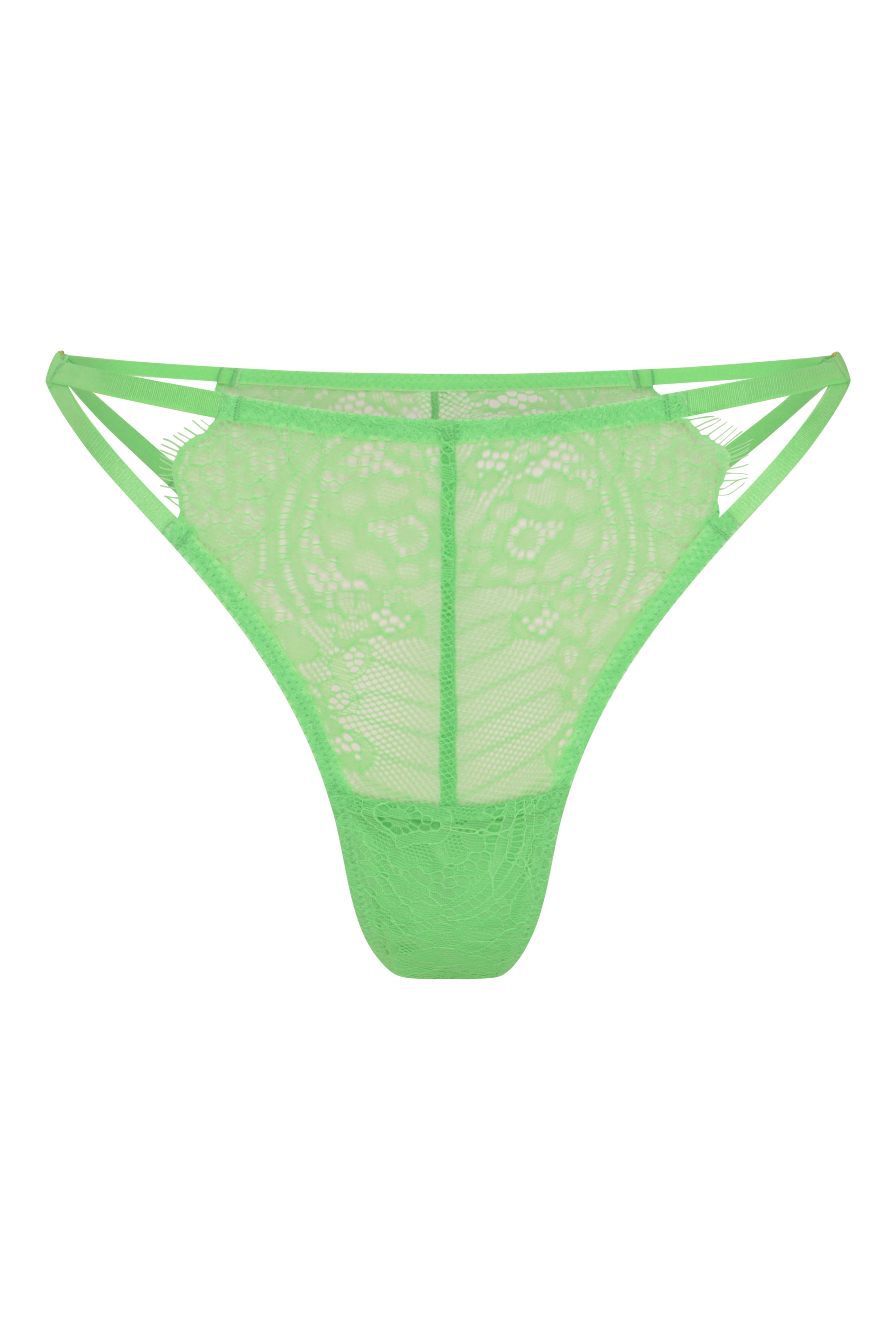 Women’s Green Maggie Brief Extra Small Wild Lovers London