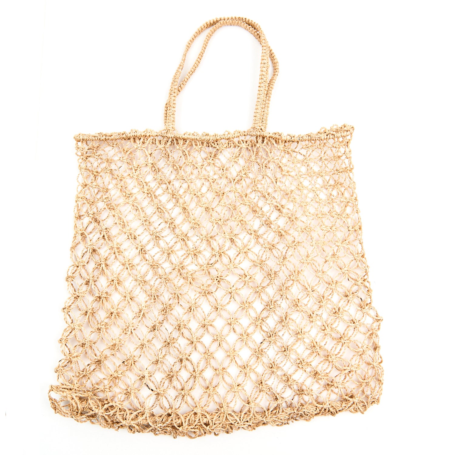 Women’s Isla Macramé Market Tote Bag One Size Kubo