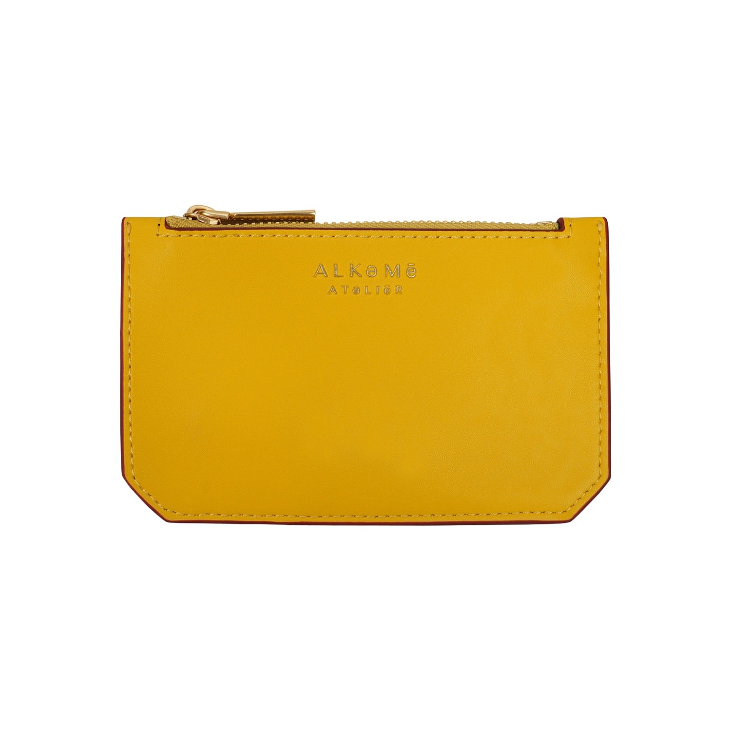 Women’s Yellow / Orange Air Credit Card Case - Yellow Alkeme Atelier