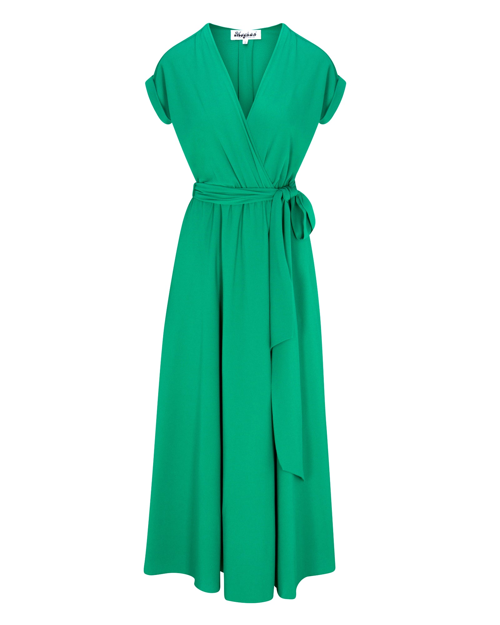 Women’s Green Jasmine Maxi Dress - Emerald Xxxs Meghan Fabulous