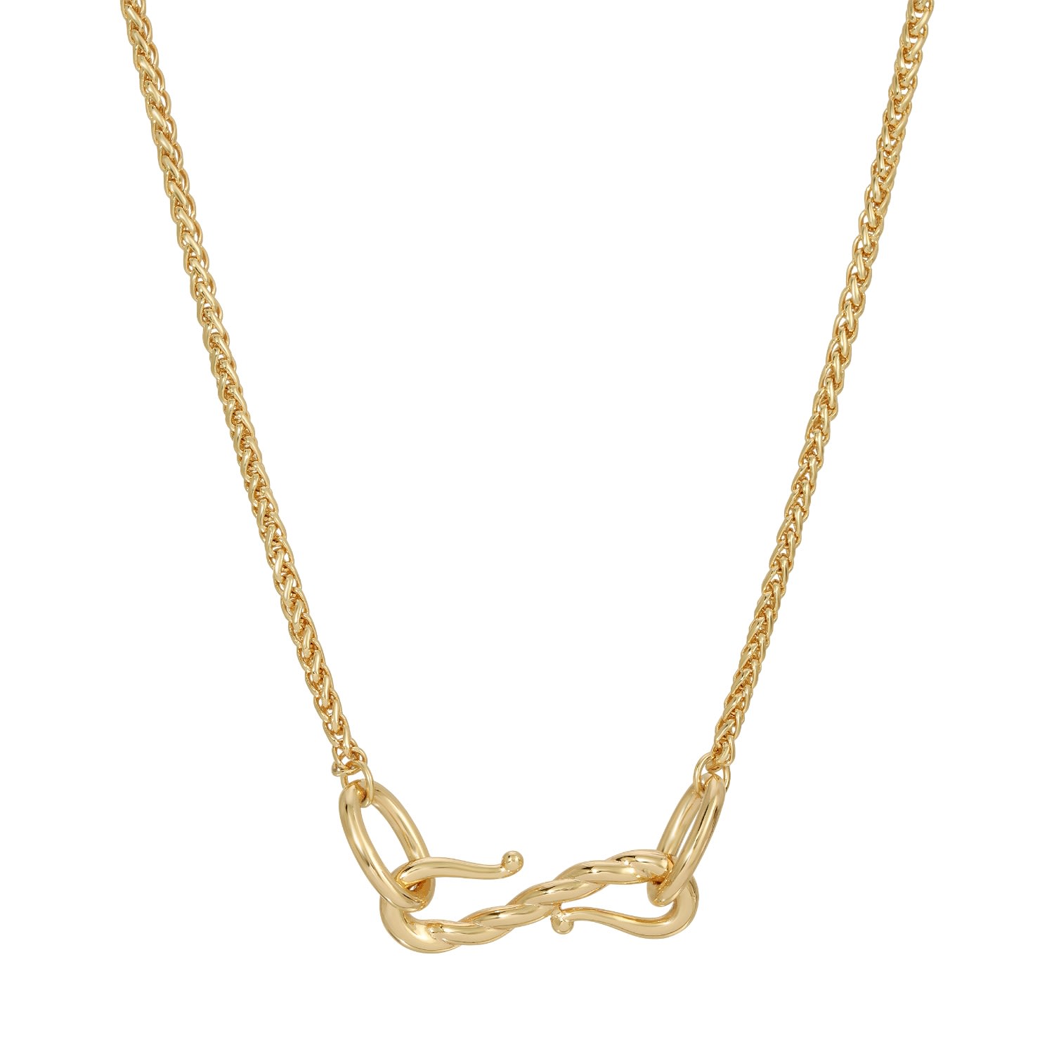 Women’s Gold Violette Chain Necklace Leeada Jewelry