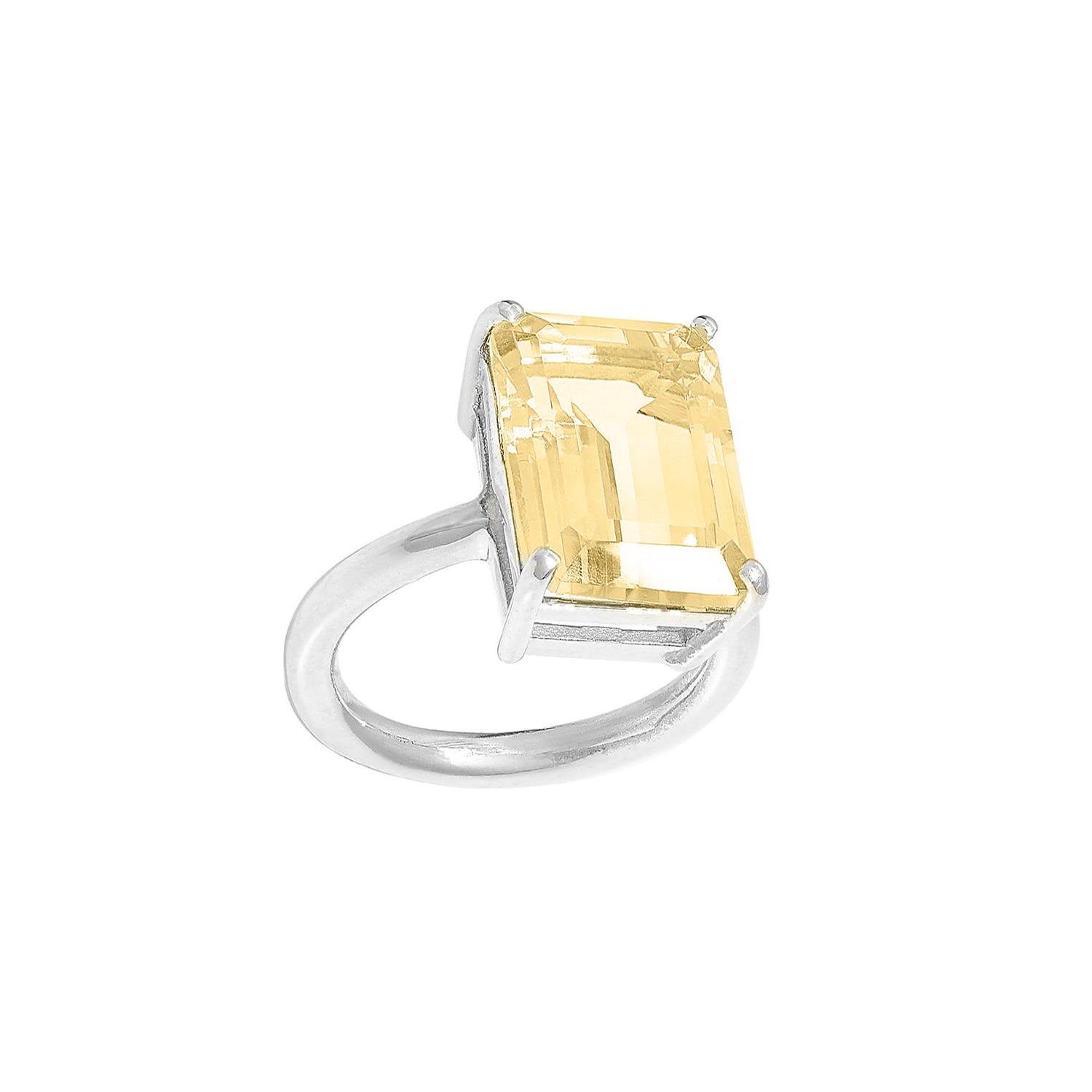 Women’s Yellow / Orange Citrine Ring Augustine Jewels