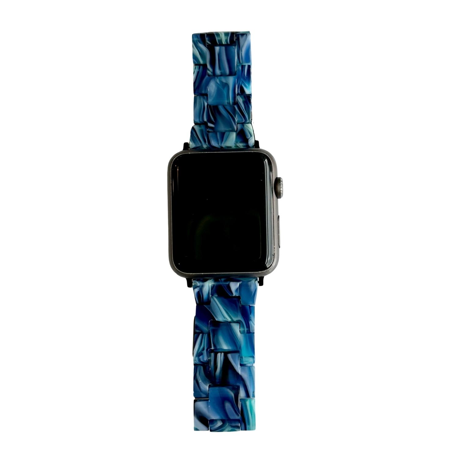 Women’s Blue Apple Watch Band In Lake Life Small Closet Rehab