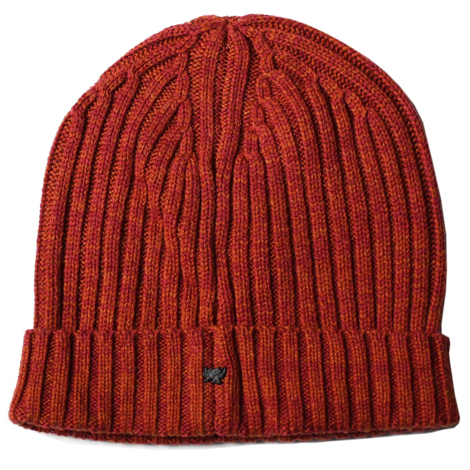 Men’s Red Bob Beanie In Rust One Size Lords of Harlech