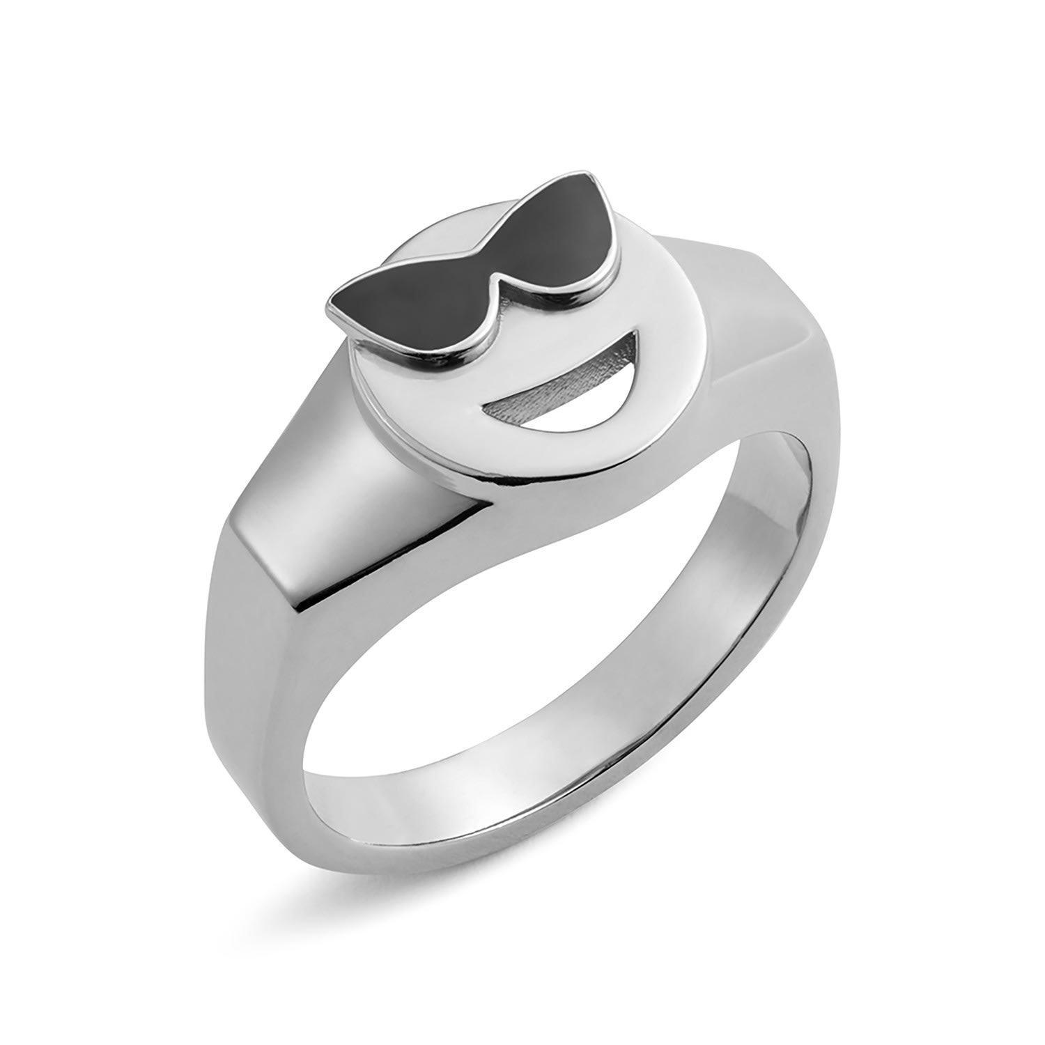 Women’s Mood Signet Ring Cool - Silver Toolally