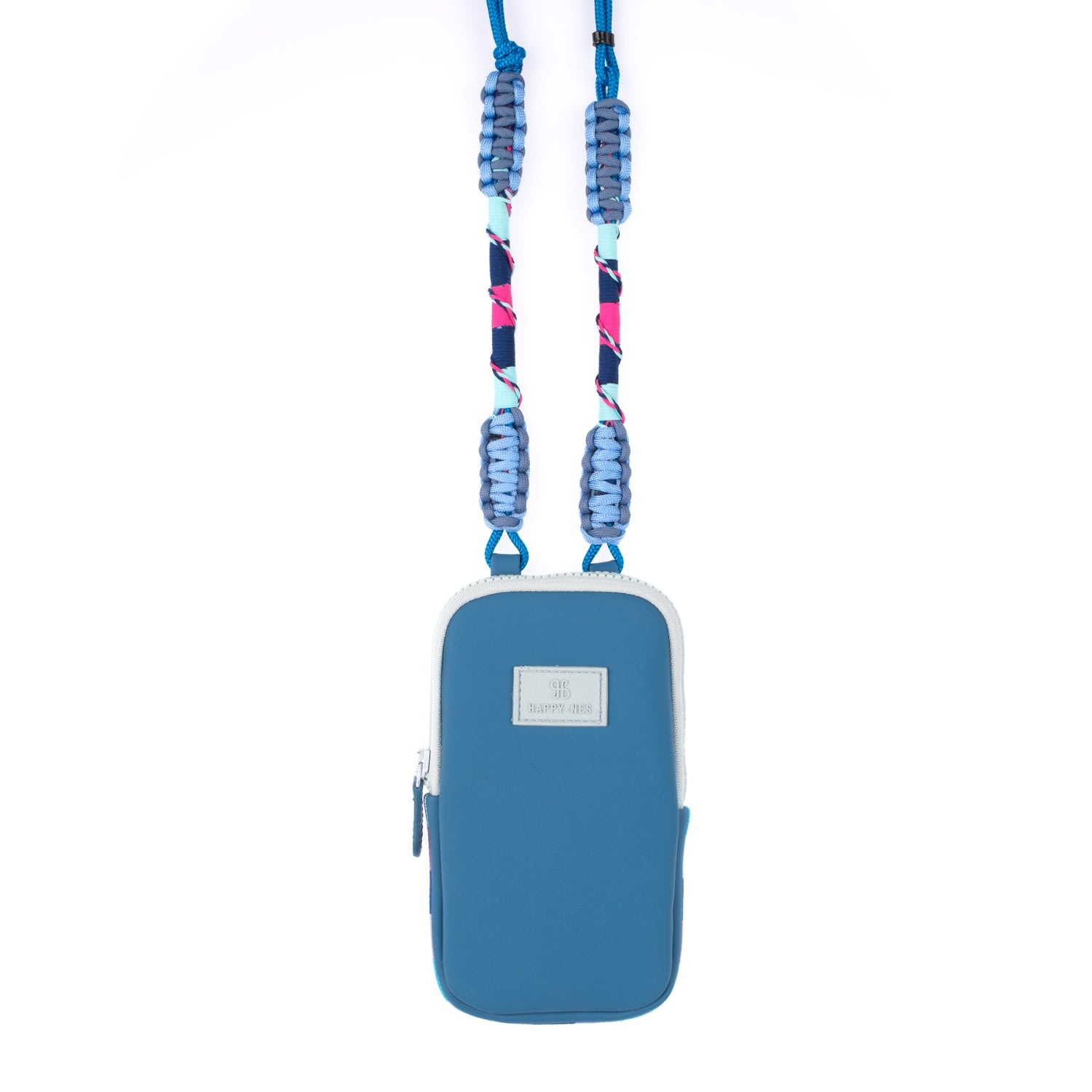 Women’s Blue Hatteras Phone Bag Happy-Nes