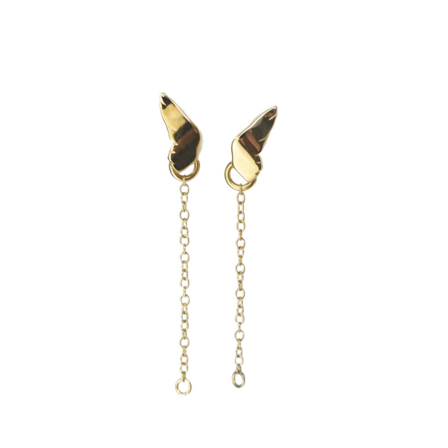 Women’s Gold Dov Wings Earrings Dov Jewelry