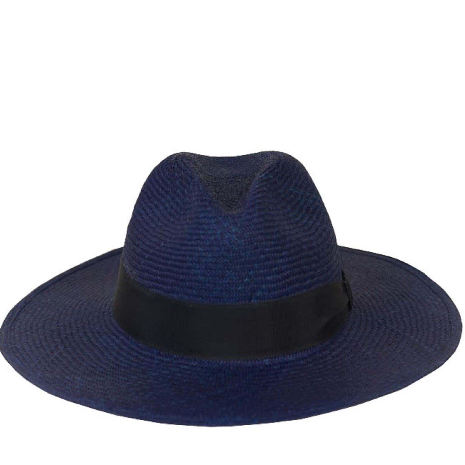 Women’s Vasquez Straw Panama Hat - Blue Medium Ortus