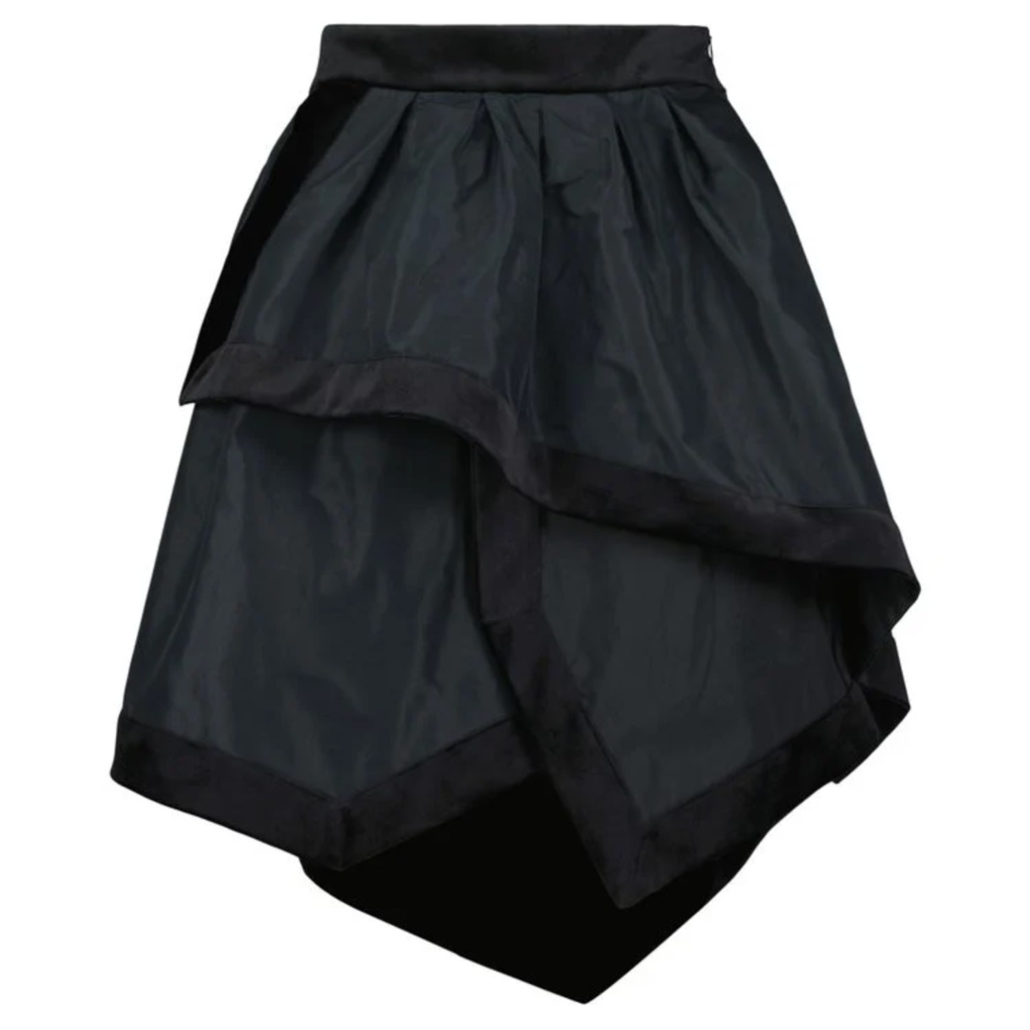 Women’s Black Fun Mini Skirt Polina XXL Mammu Couture