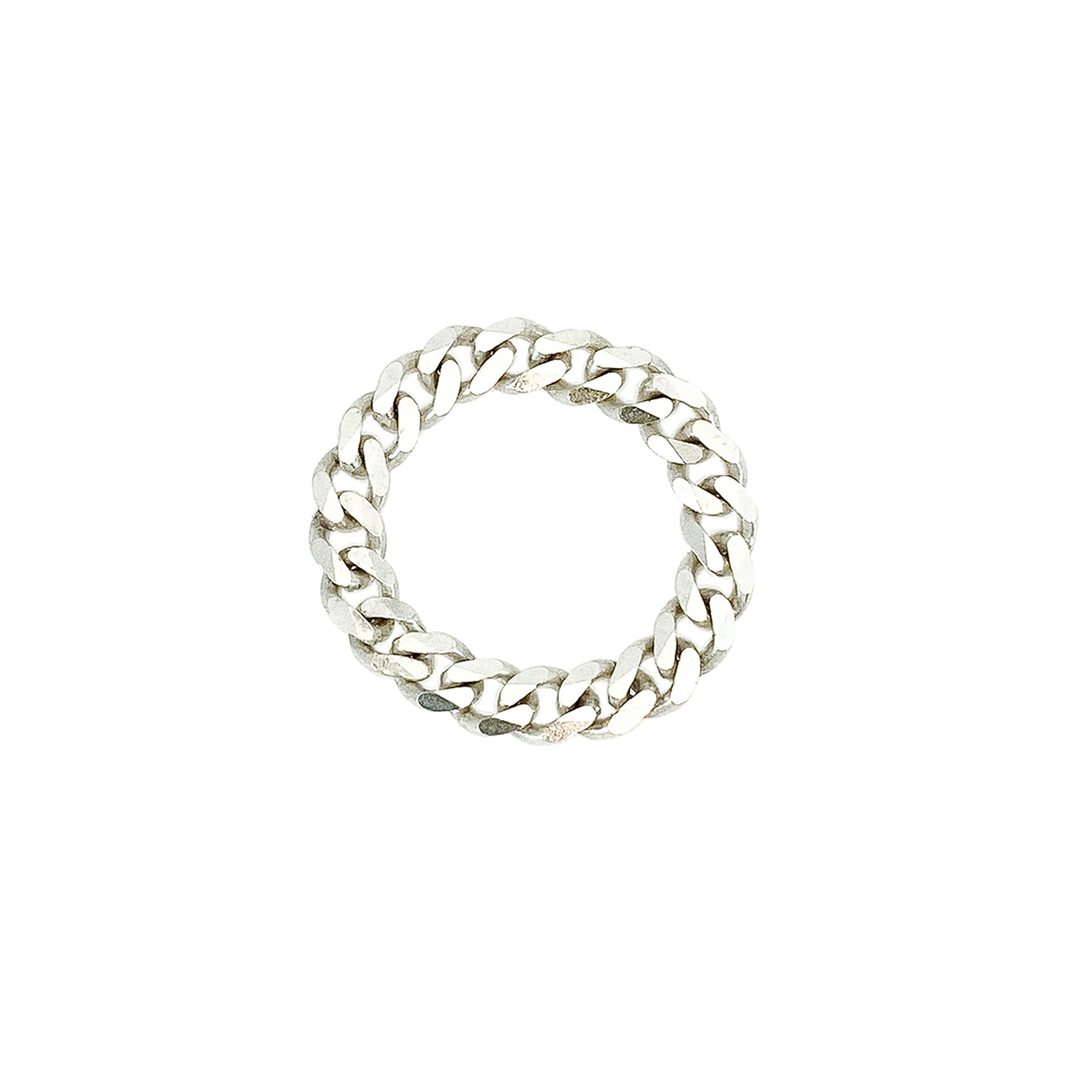 Women’s Silver Curb Chain Ring - Small Karen Kriegel