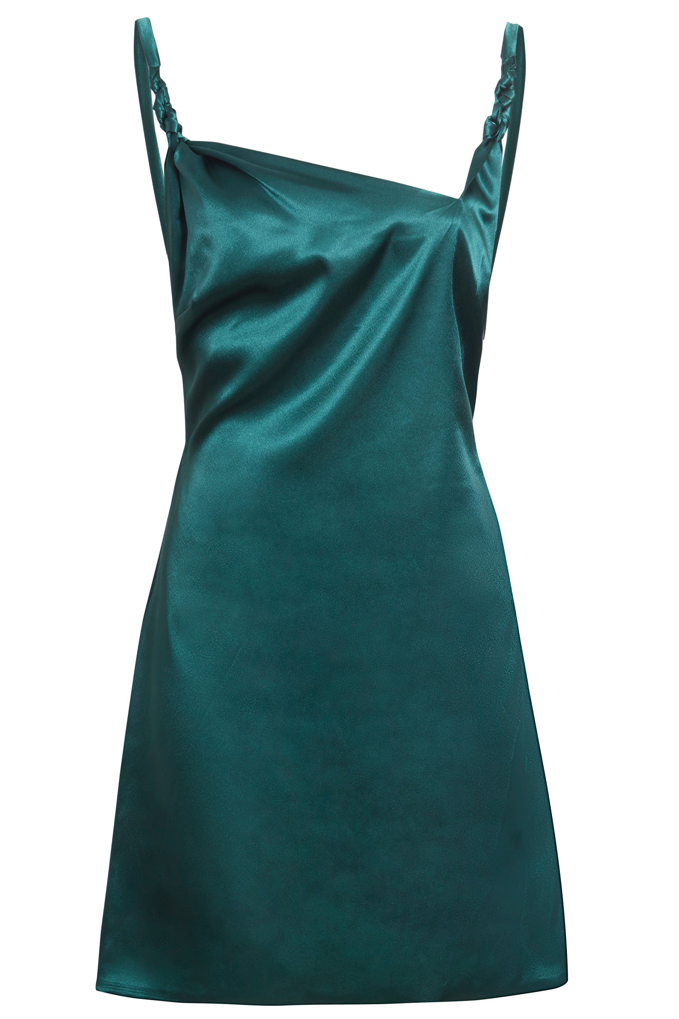 Women’s Green Backless Mini Dress Medium Sarvin