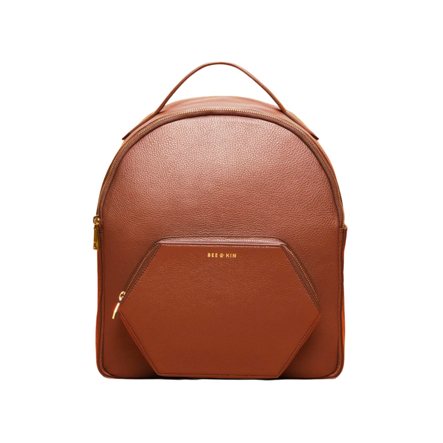 Women’s Brown The Midi Nomad Backpack In Coffee Bee & Kin